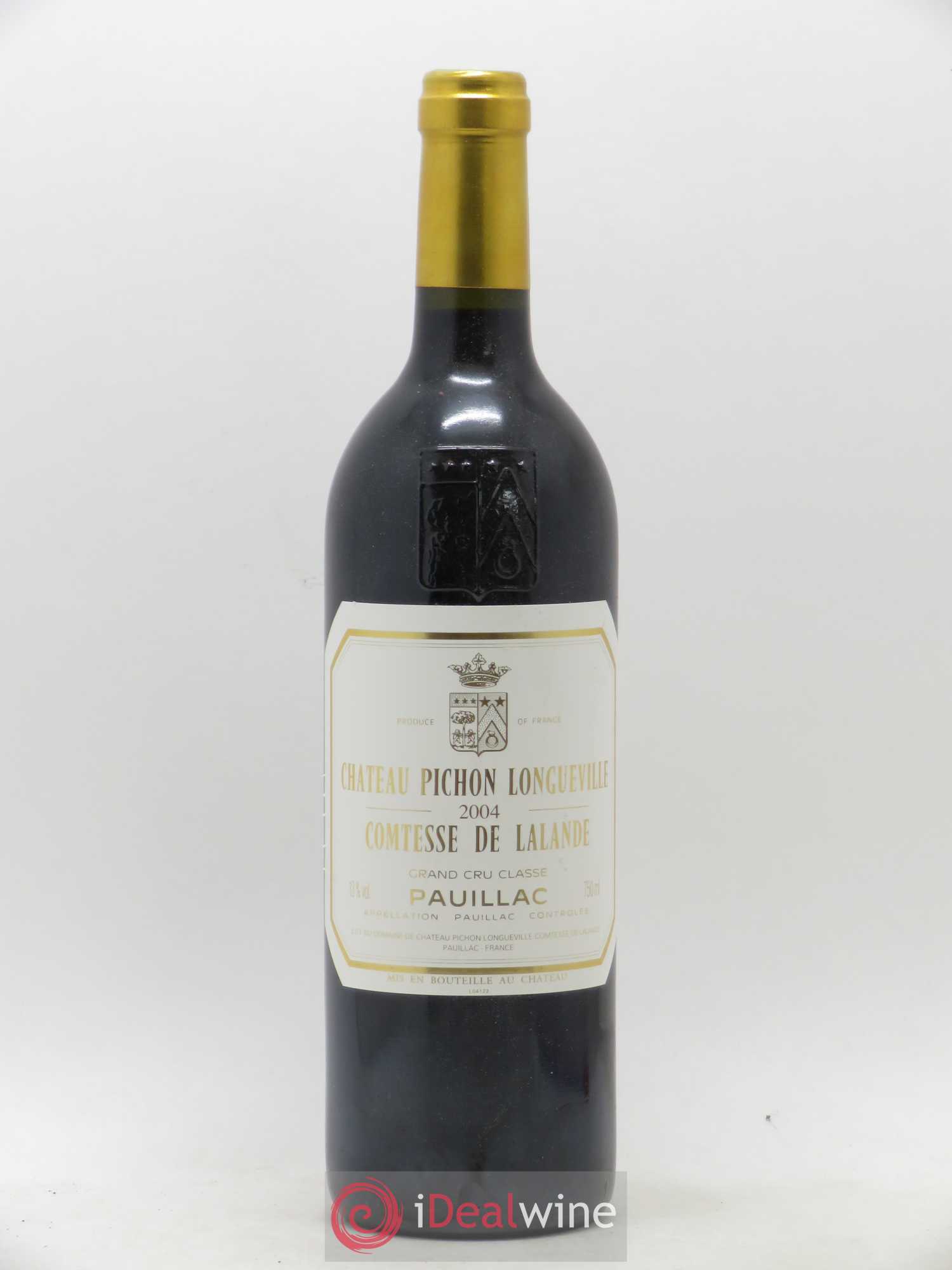 Château Pichon Longueville Comtesse de Lalande 2ème Grand Cru Classé 2004 - Lot de 1 bouteille - 0