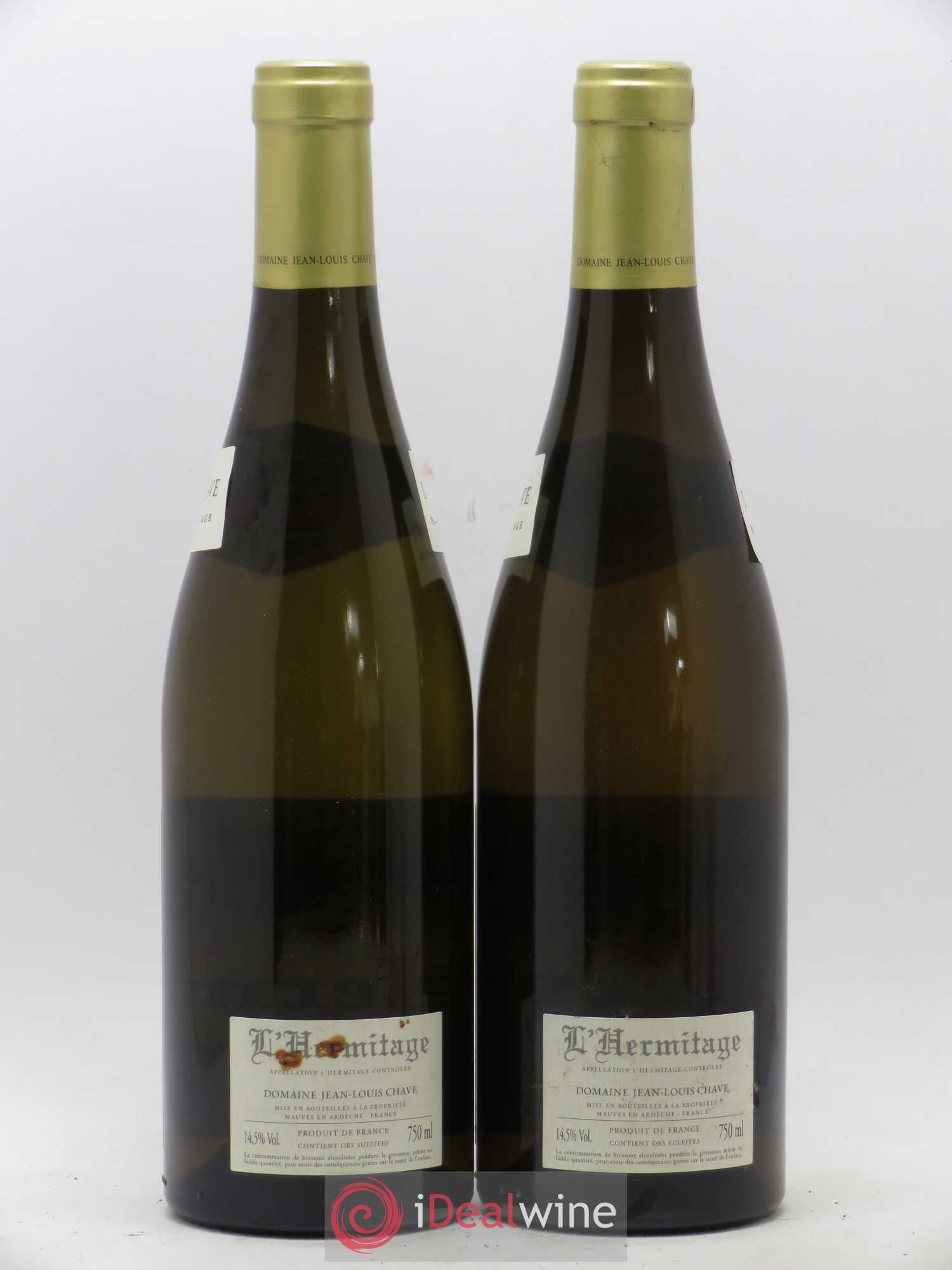 Hermitage Jean-Louis Chave 2010 - Lot de 2 bouteilles - 1