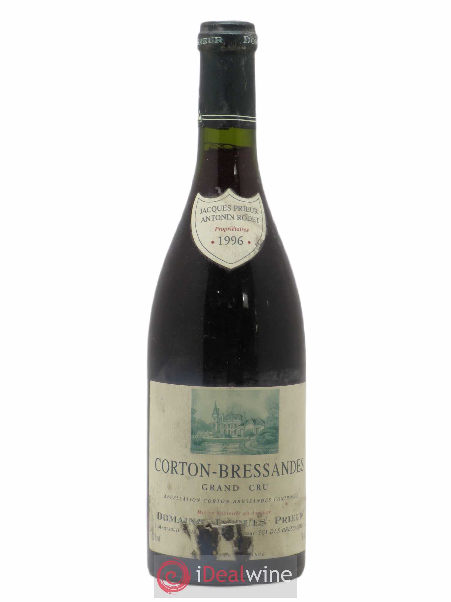 Corton-Bressandes Grand Cru Jacques Prieur (Domaine) 1996 - Lot de 1 bouteille - 0