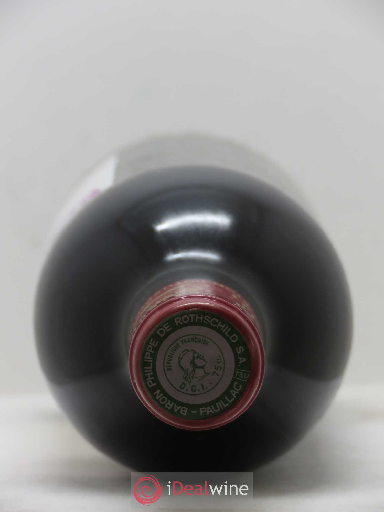 Château Mouton Rothschild 1er Grand Cru Classé 1988 - Lot de 1 bouteille - 1