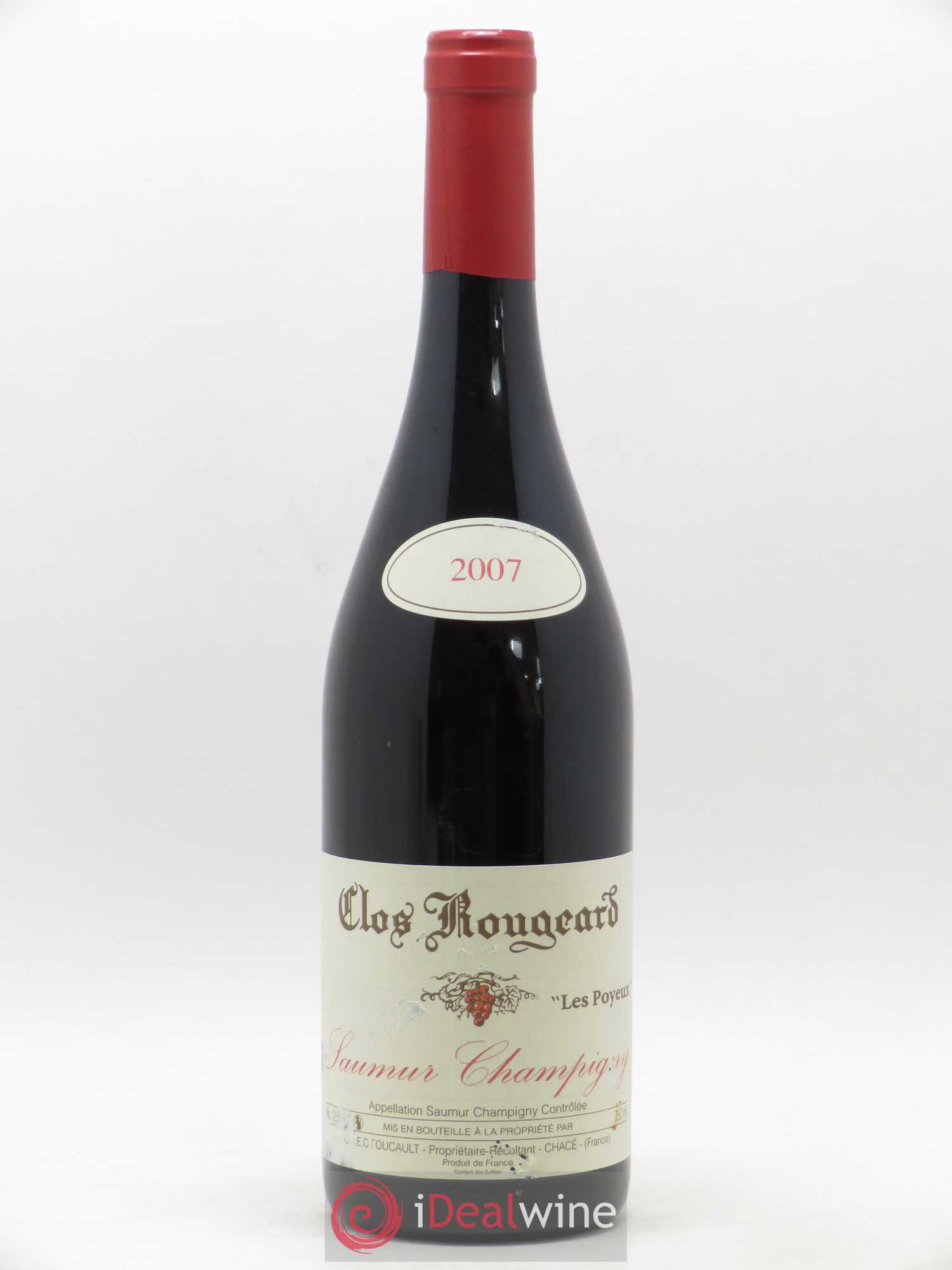 Saumur-Champigny Les Poyeux Clos Rougeard 2007 - Lot de 1 bouteille - 0