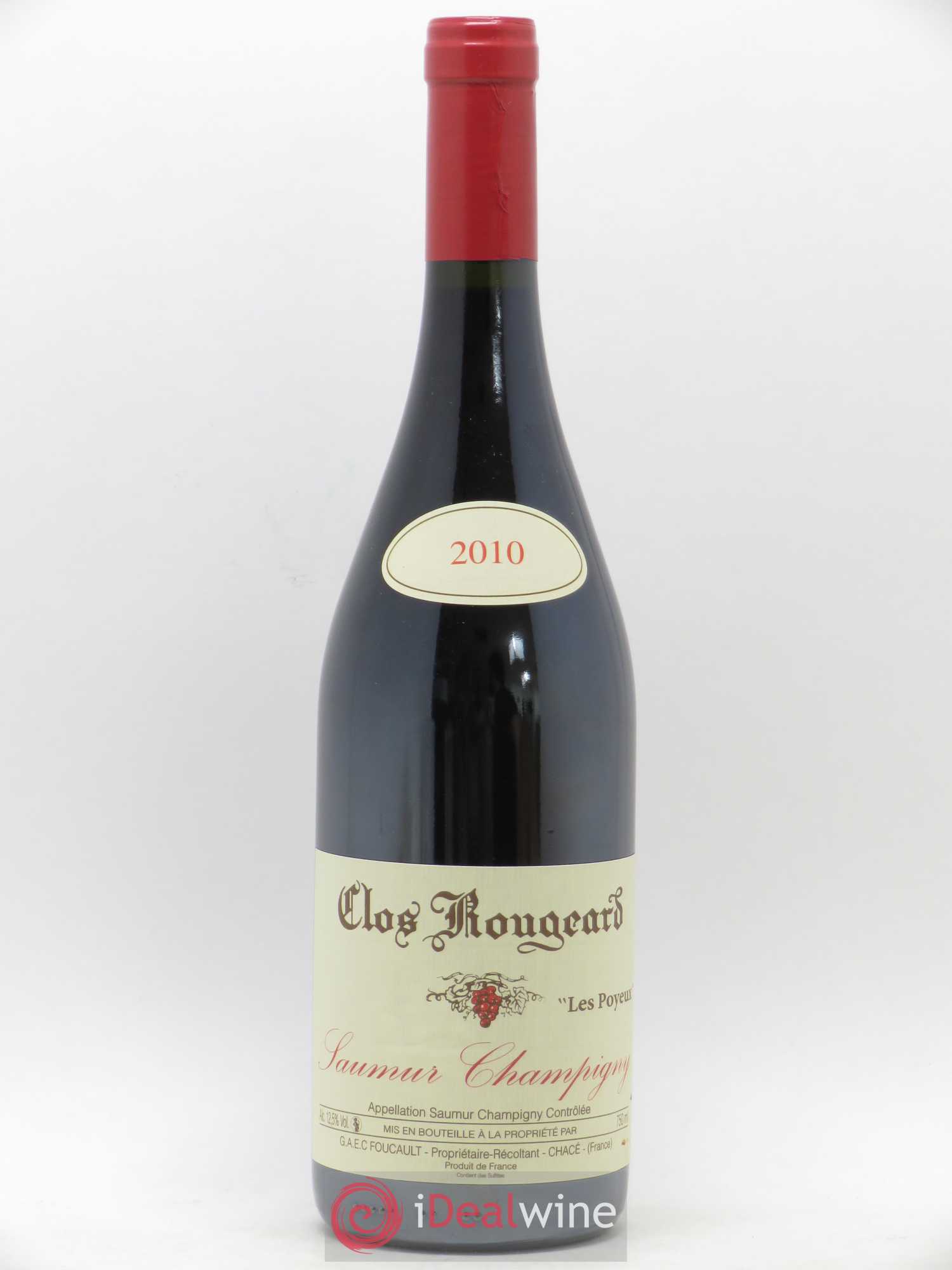 Saumur-Champigny Les Poyeux Clos Rougeard 2010 - Lot de 1 bouteille - 0