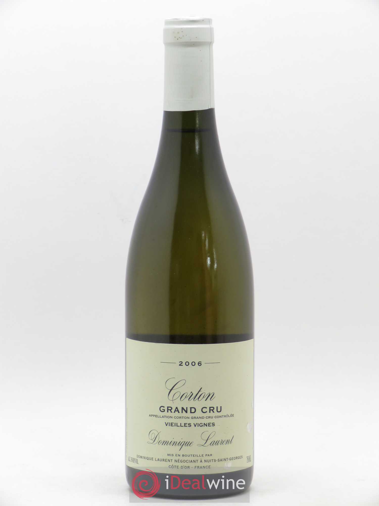 Corton Grand Cru Vieilles vignes Dominique Laurent 2006 - Lot de 1 bouteille - 0