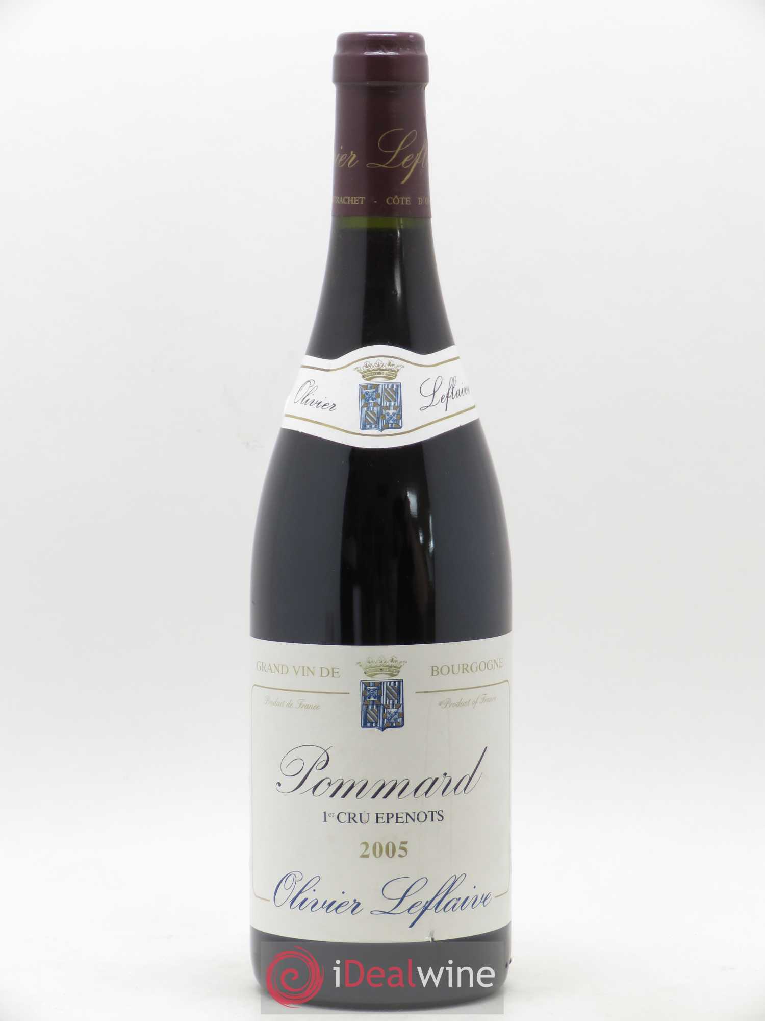 Pommard 1er Cru Les Epenots Olivier Leflaive 2005 - Posten von 1 Flasche - 0