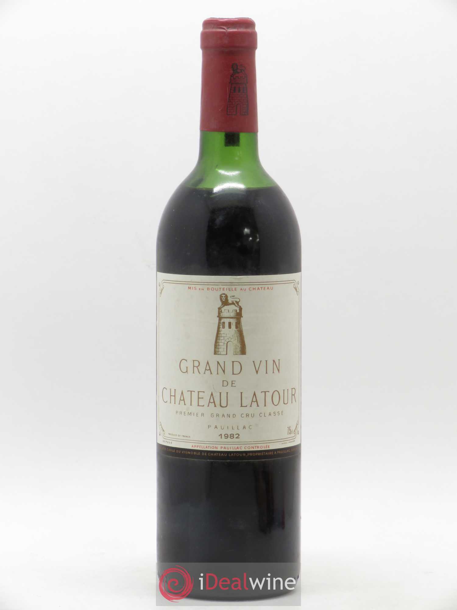 Château Latour 1er Grand Cru Classé 1982 - Lot de 1 bouteille - 0