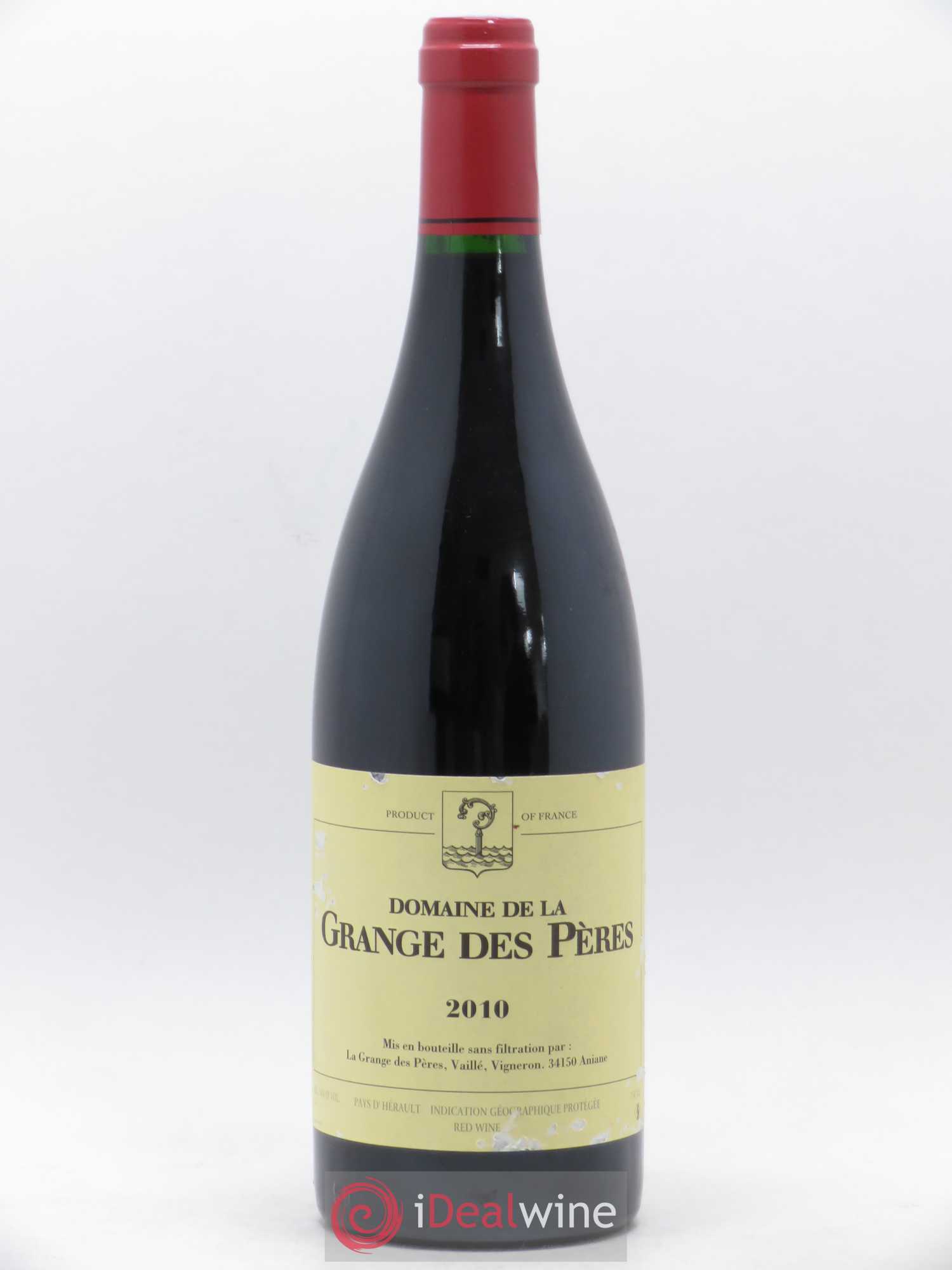 Pays d'Hérault Grange des Pères Laurent Vaillé 2010 - Lot de 1 bouteille - 0