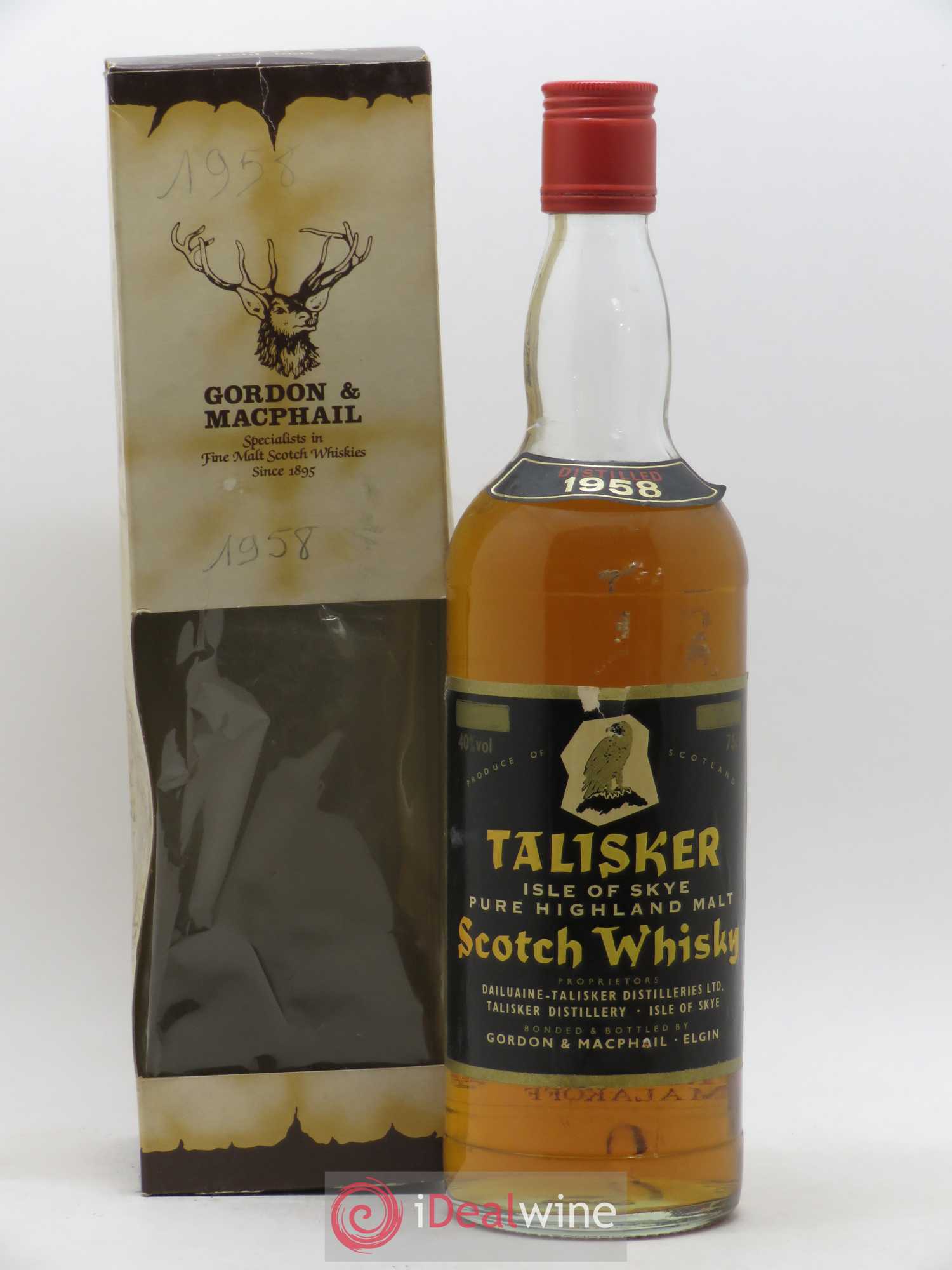 Talisker 1958 Gordon & MacPhail Isle of Skye - Lot de 1 bouteille - 1
