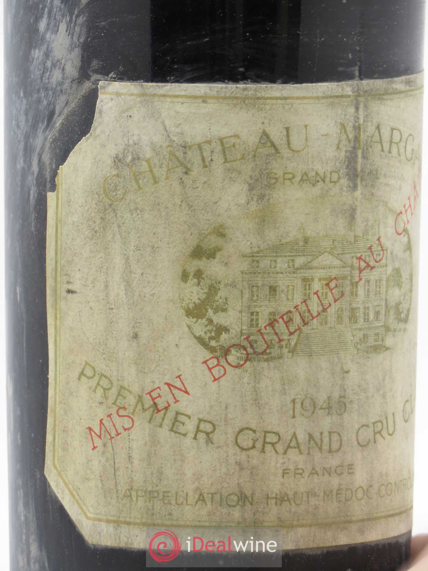 Château Margaux 1er Grand Cru Classé 1945 - Lot de 1 bouteille - 4