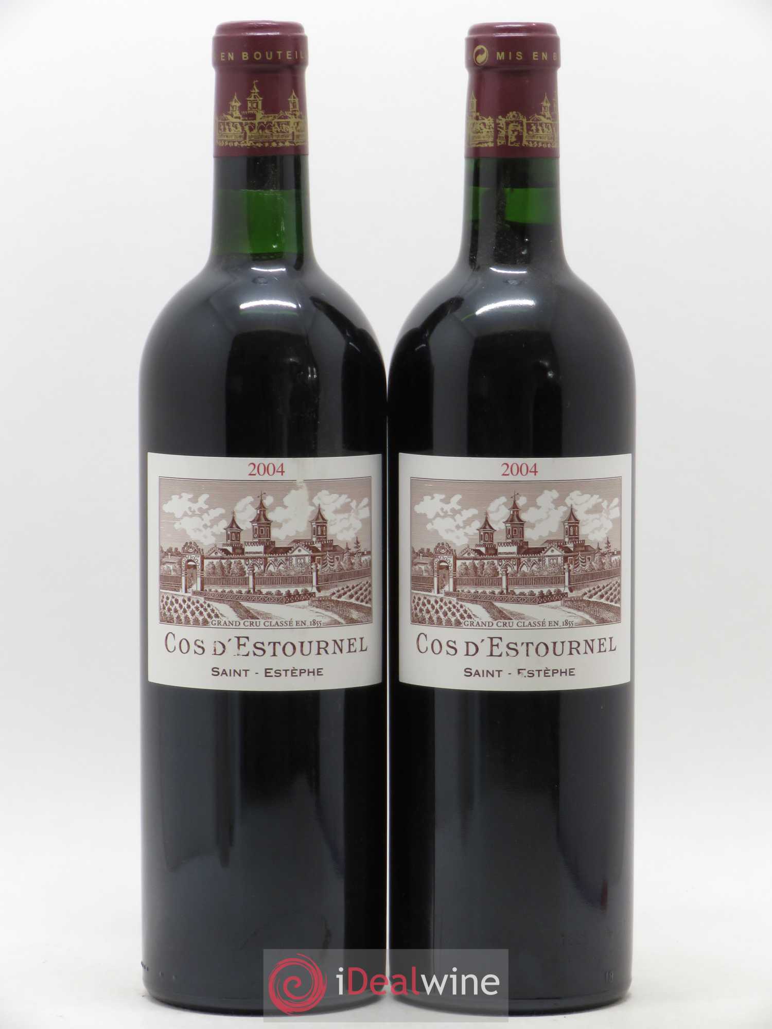 Cos d'Estournel 2ème Grand Cru Classé 2004 - Lot de 2 bouteilles - 0