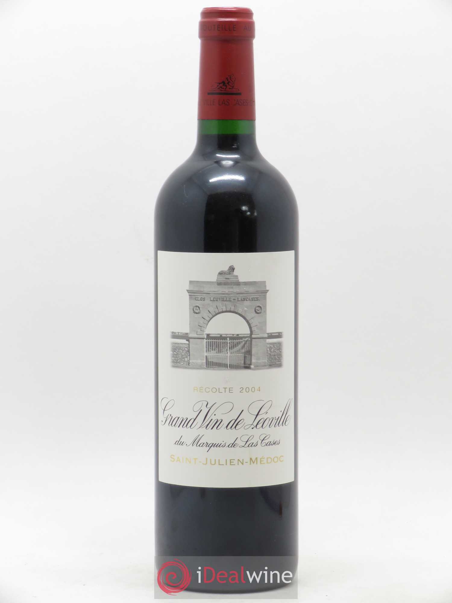 Château Léoville Las Cases 2ème Grand Cru Classé 2004 - Lot de 1 bouteille - 0