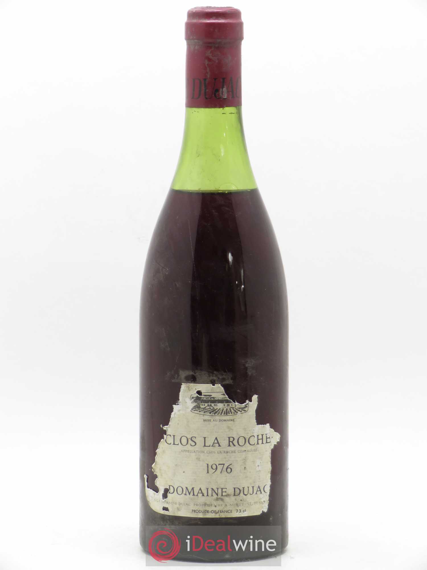 Clos de la Roche Grand Cru Dujac (Domaine) 1976 - Lot de 1 bouteille - 0