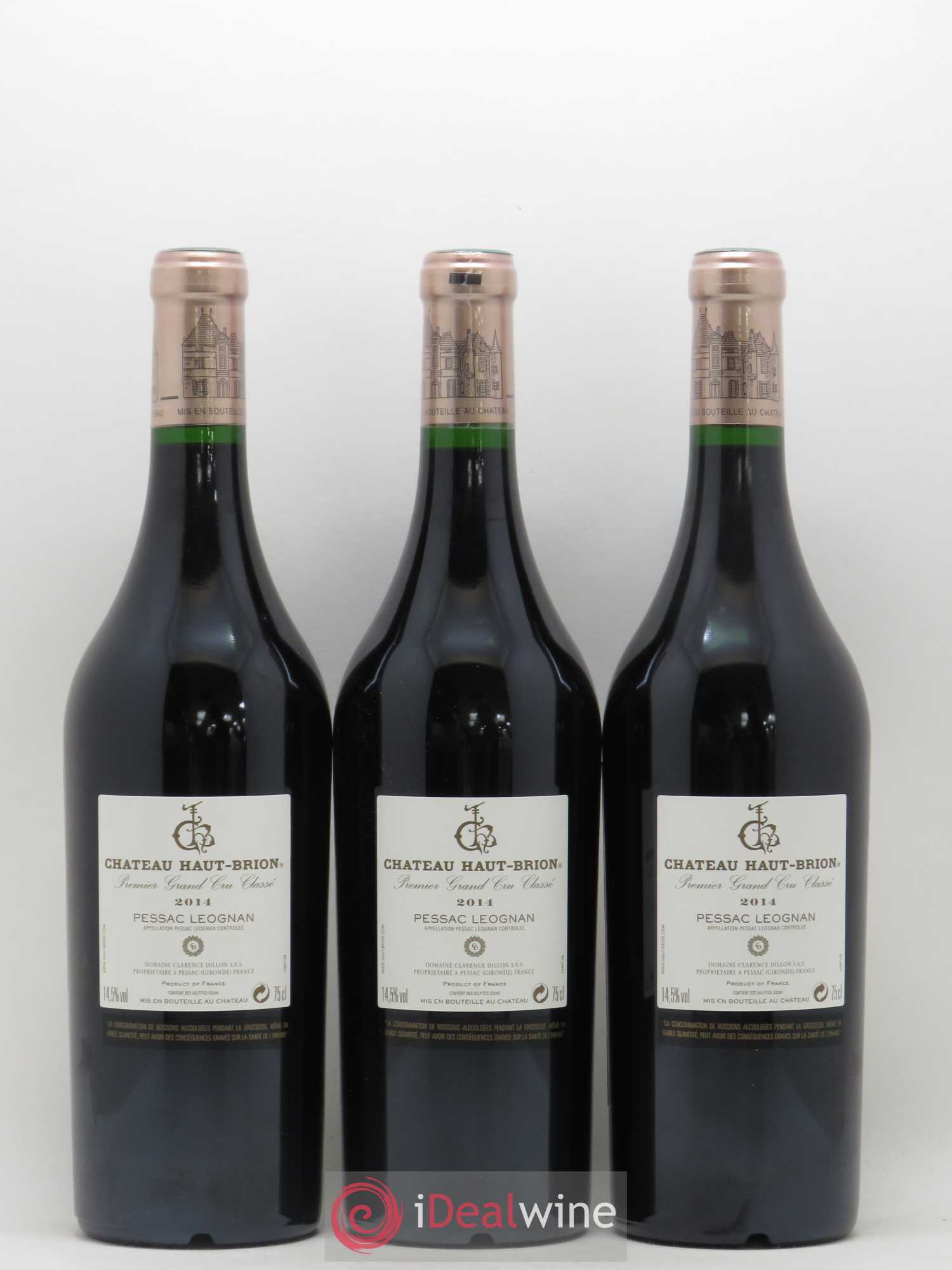 Château Haut Brion 1er Grand Cru Classé 2014 - Lot de 6 bouteilles - 4