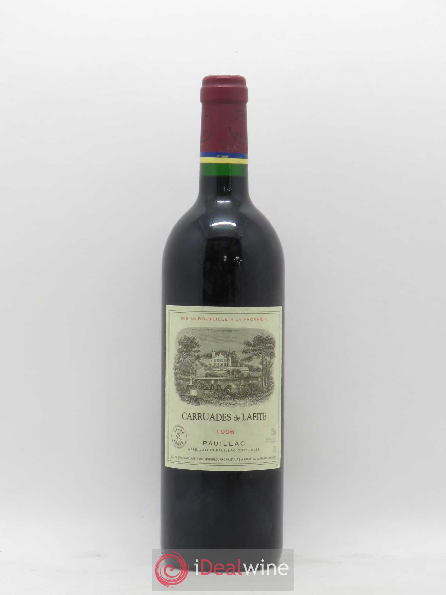 Carruades de Lafite Rothschild Second Vin 1996 - Lot de 1 bouteille - 0