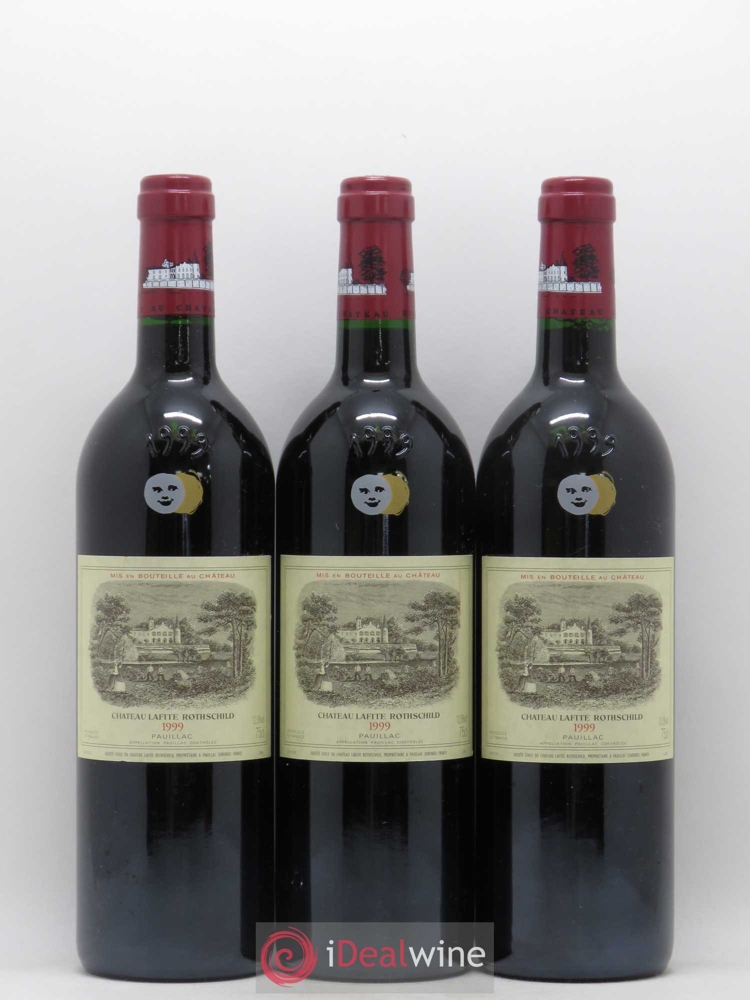 Château Lafite Rothschild 1er Grand Cru Classé 1999 - Lot de 6 bouteilles - 1