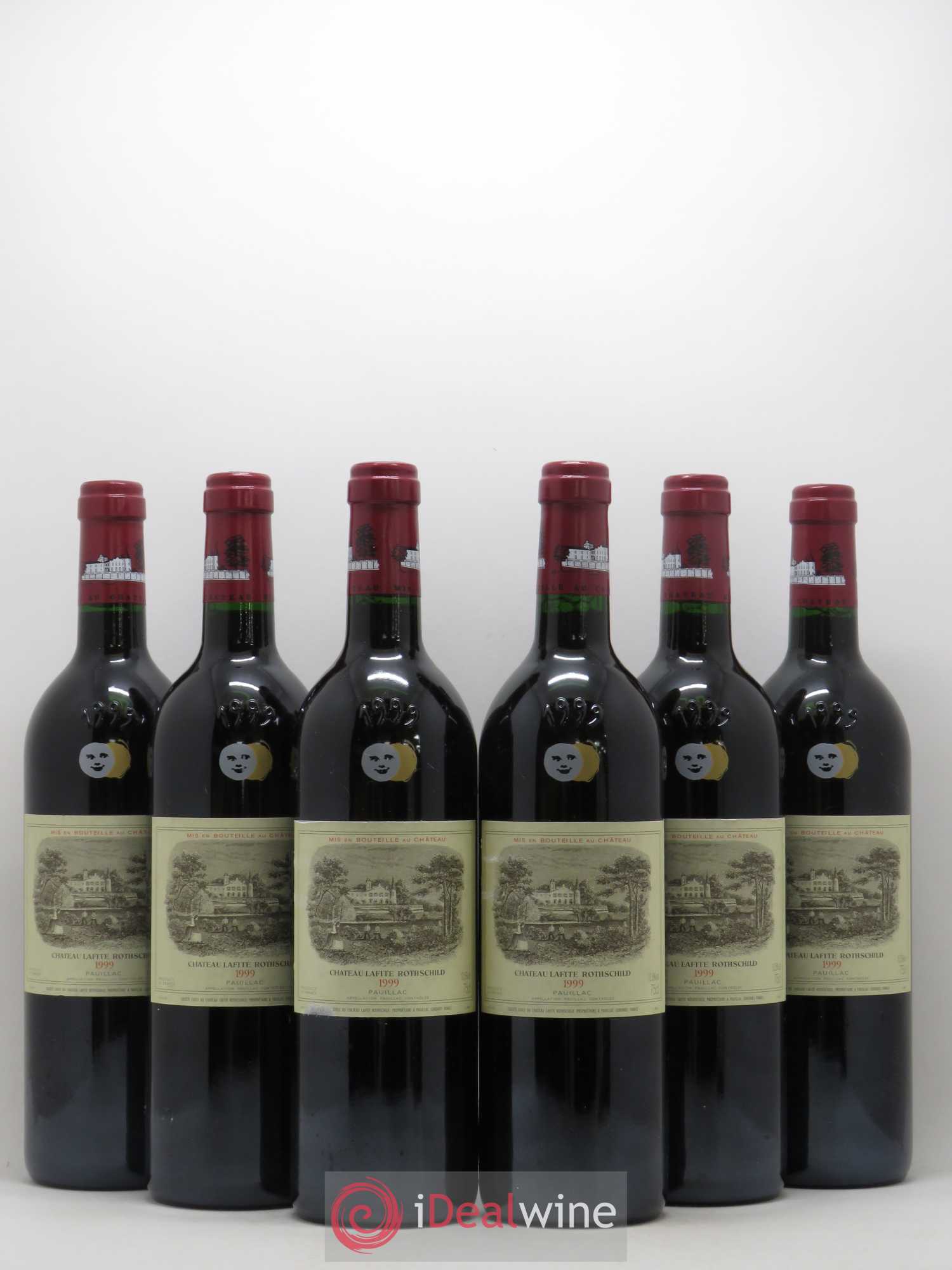 Château Lafite Rothschild 1er Grand Cru Classé 1999 - Lot de 6 bouteilles - 0
