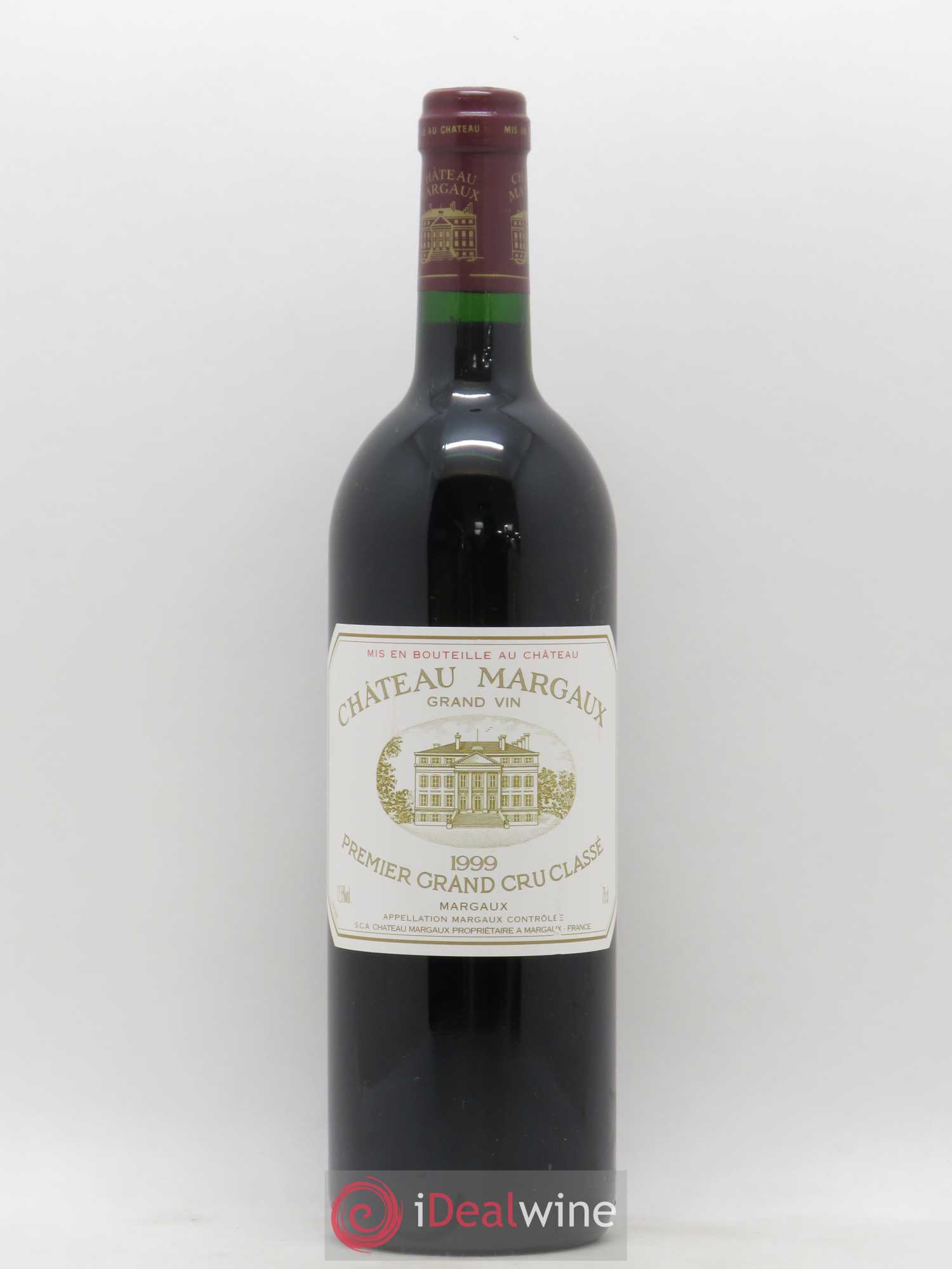 Château Margaux 1er Grand Cru Classé 1999 - Lot de 1 bouteille - 0