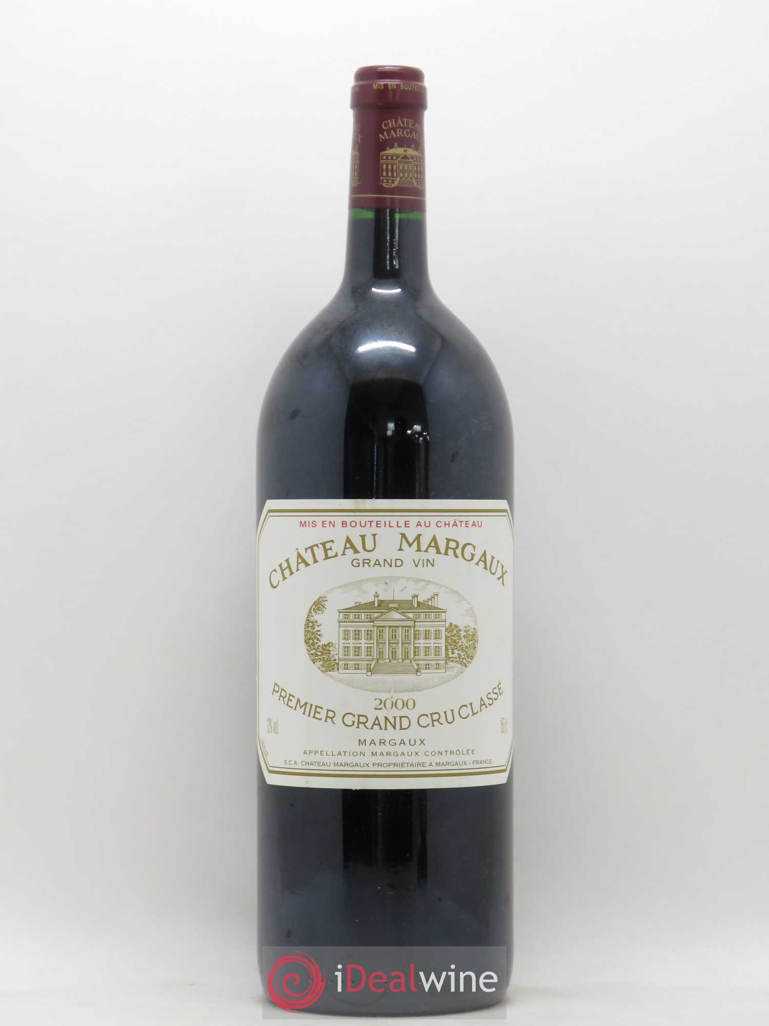 Château Margaux 1er Grand Cru Classé 2000 - Lot de 1 magnum - 0