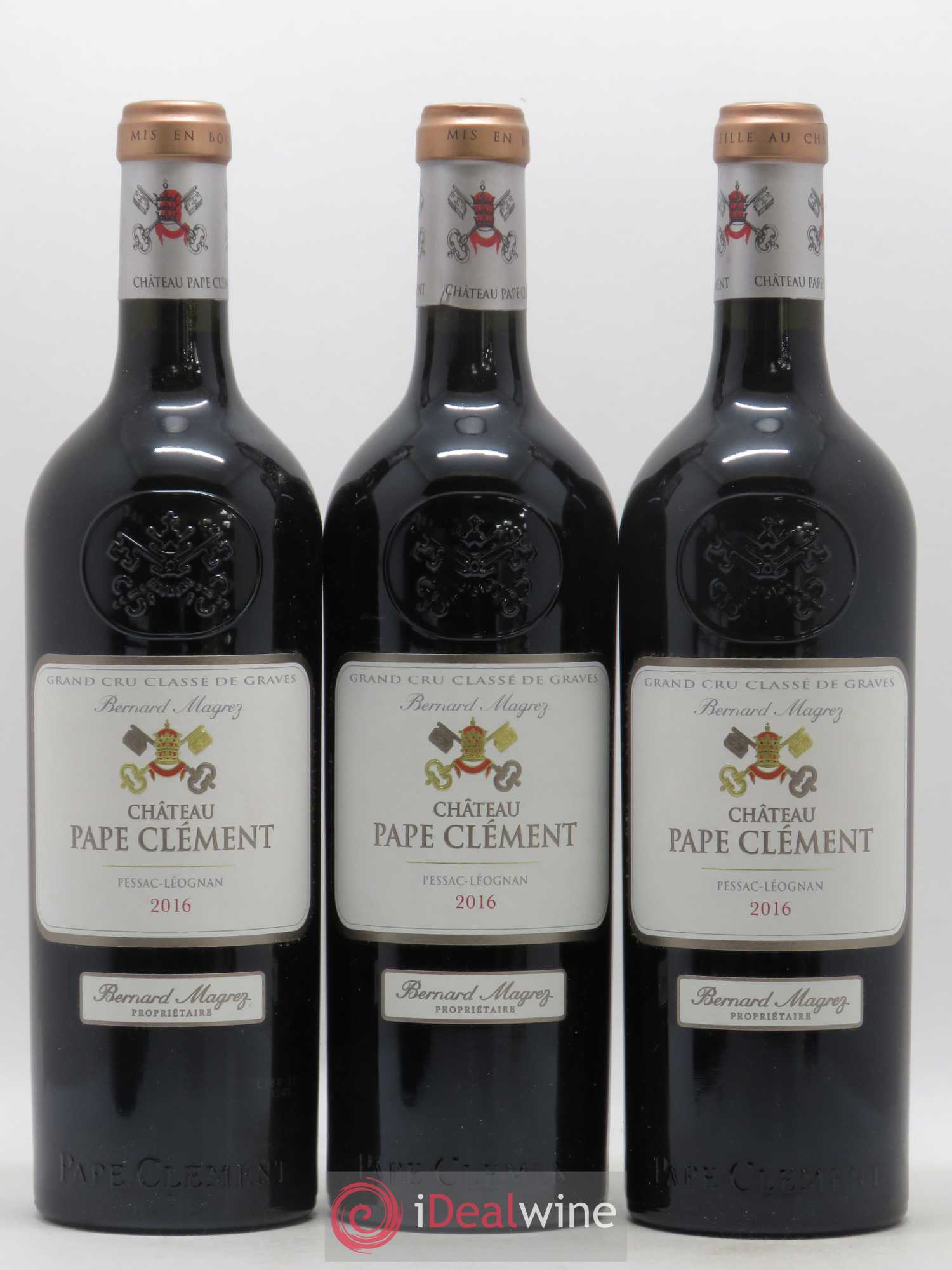 Château Pape Clément Cru Classé de Graves 2016 - Lot de 6 bouteilles - 1