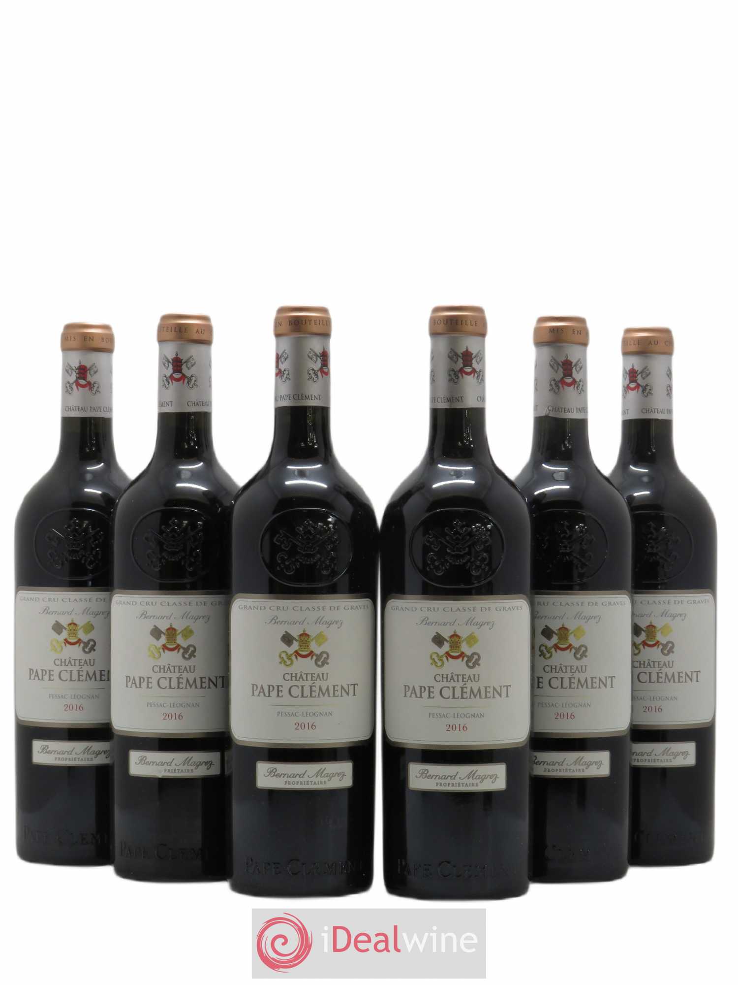 Château Pape Clément Cru Classé de Graves 2016 - Lot de 6 bouteilles - 0