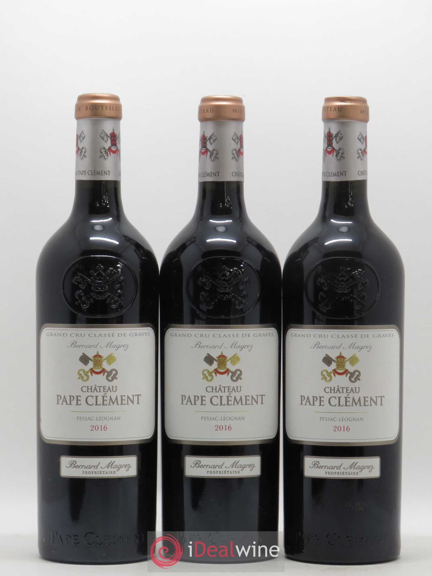 Château Pape Clément Cru Classé de Graves 2016 - Lot de 6 bouteilles - 1