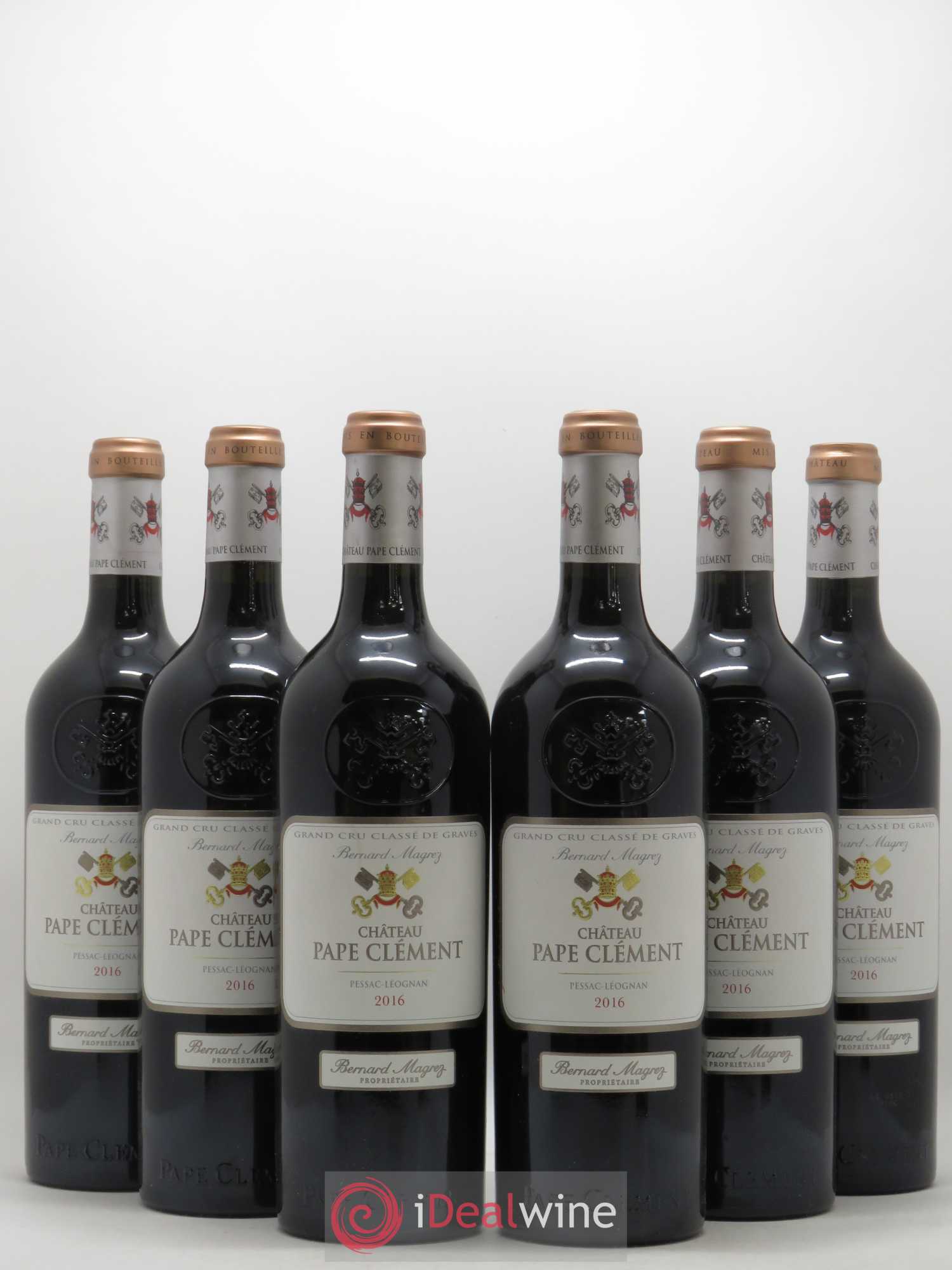 Château Pape Clément Cru Classé de Graves 2016 - Lot de 6 bouteilles - 0