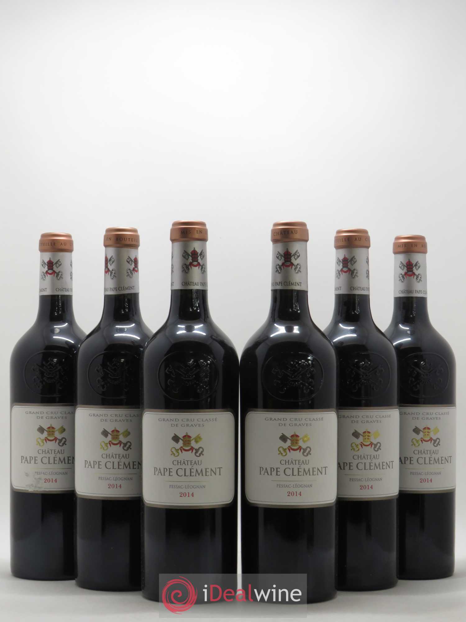 Château Pape Clément Cru Classé de Graves 2014 - Lot de 6 bouteilles - 0