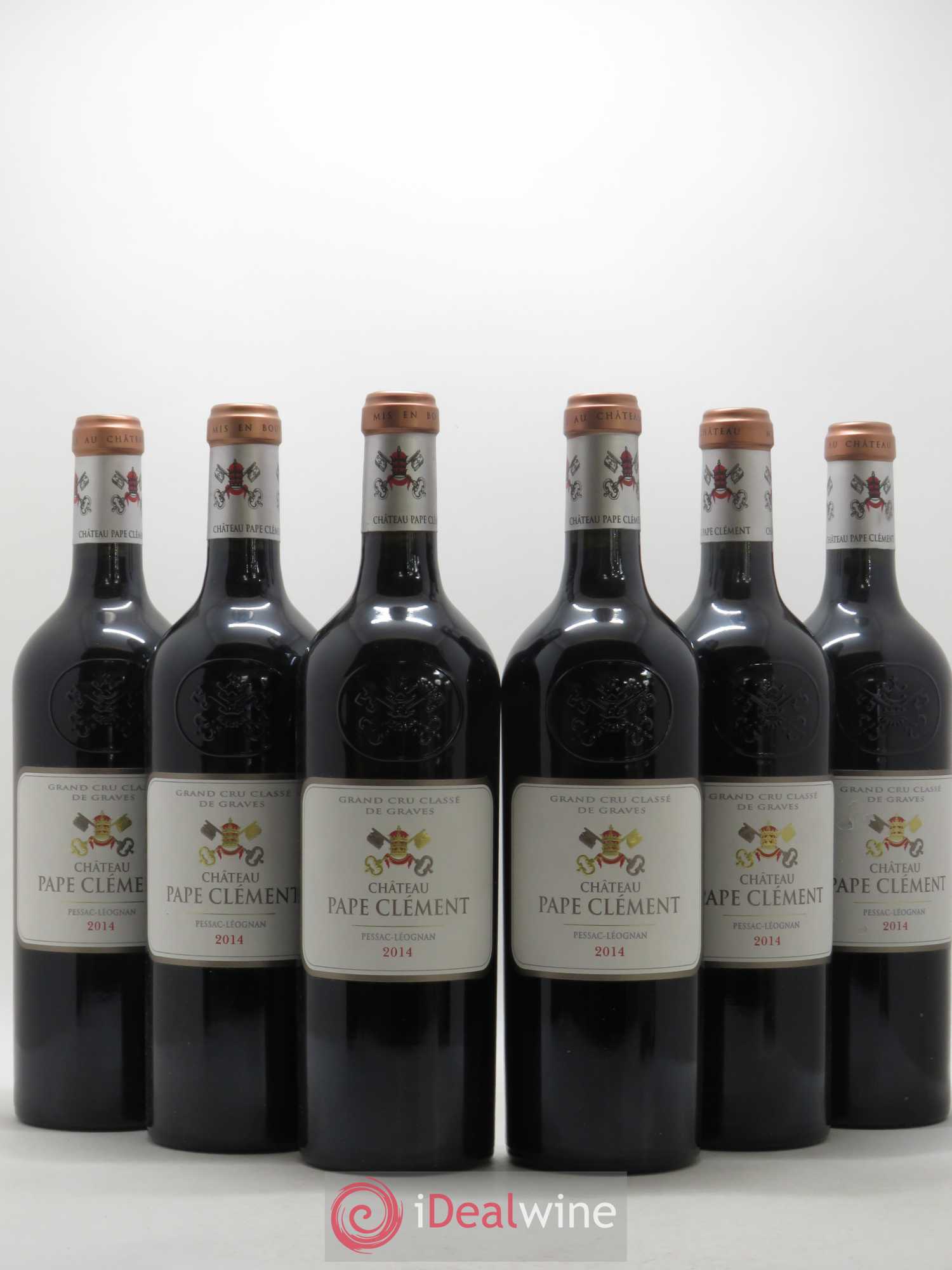 Château Pape Clément Cru Classé de Graves 2014 - Lot de 6 bouteilles - 0