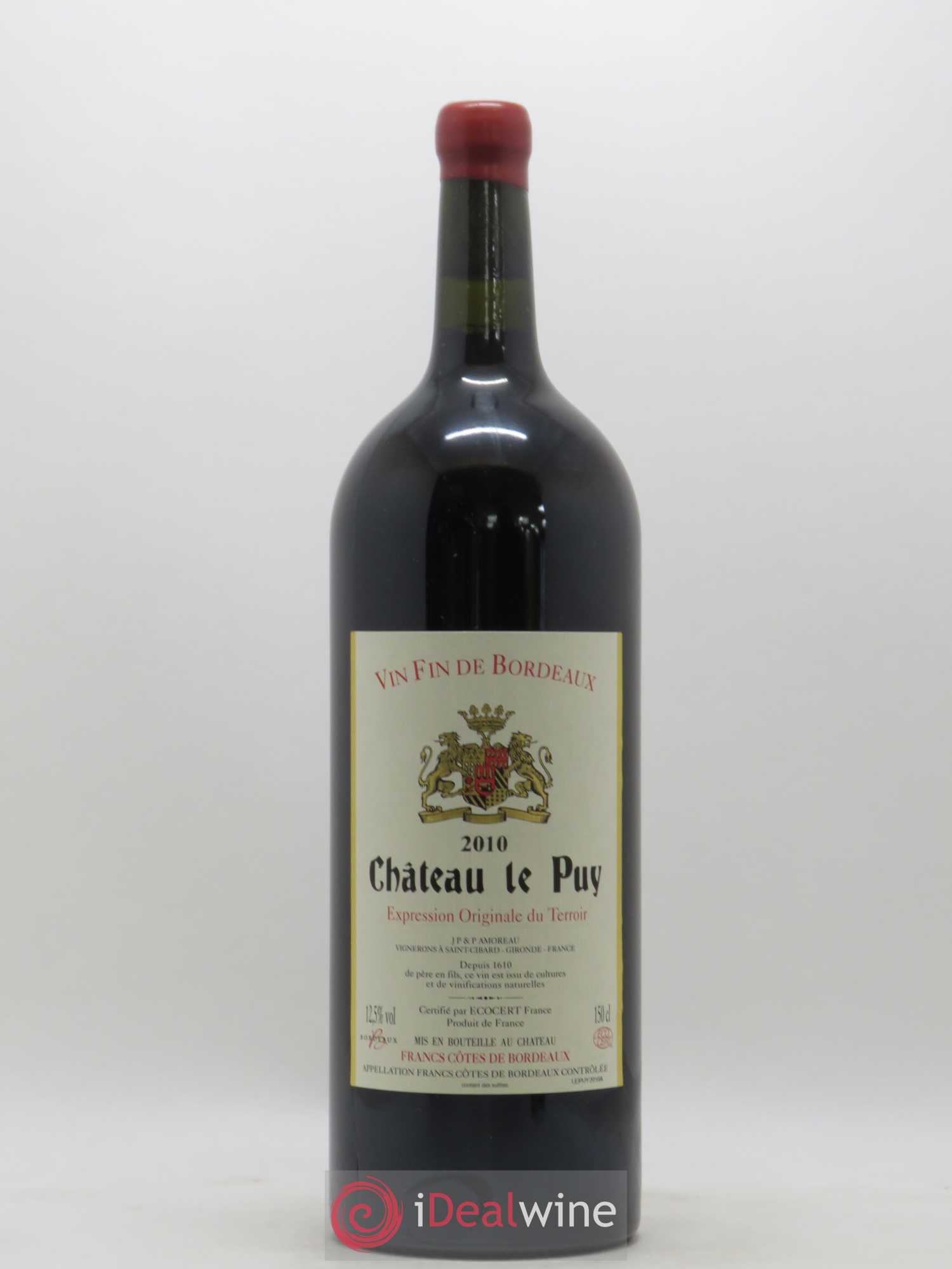 Château Le Puy 2010 - Lot de 1 magnum - 0