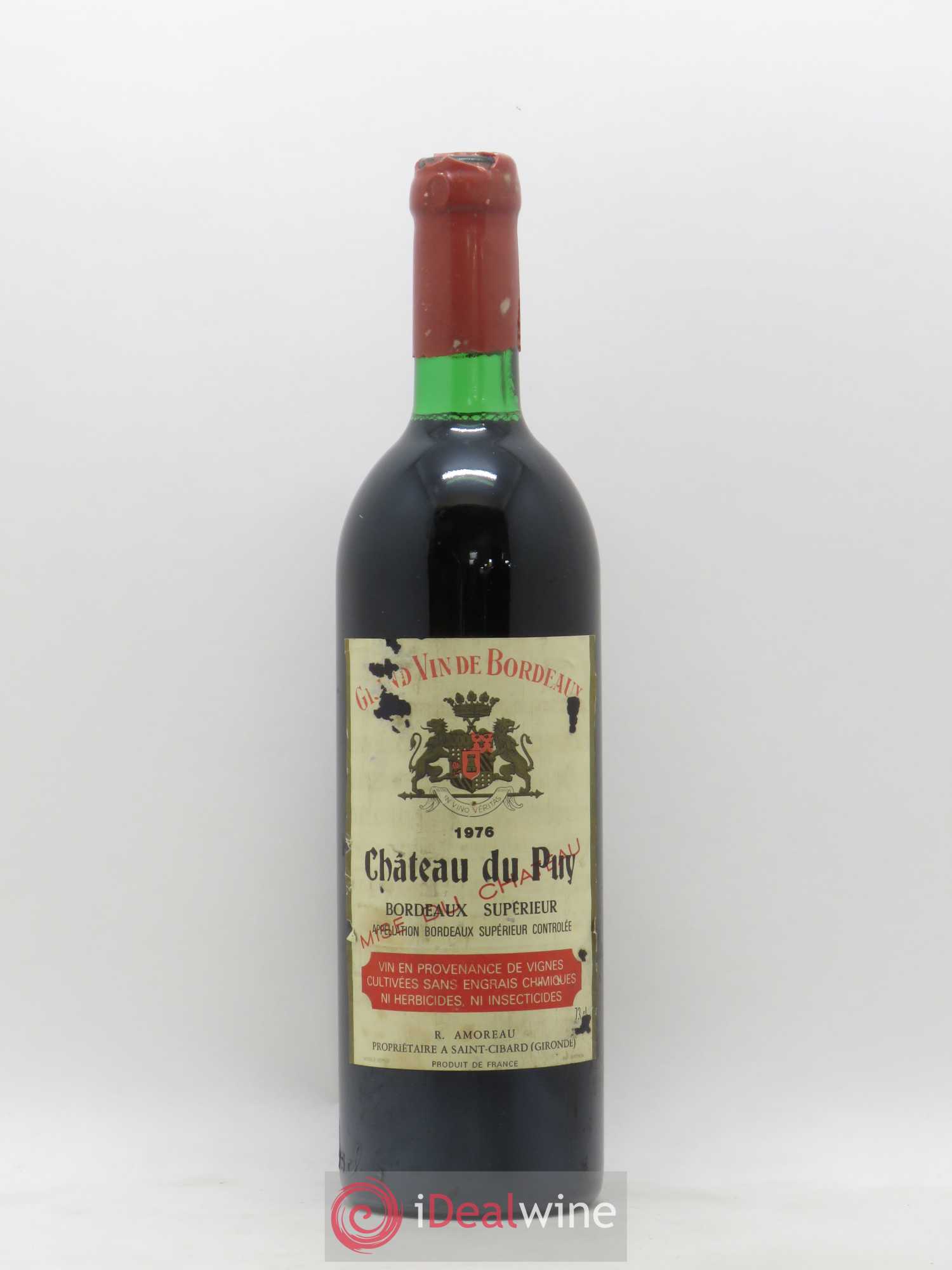 Château Le Puy 1976 - Lot de 1 bouteille - 0