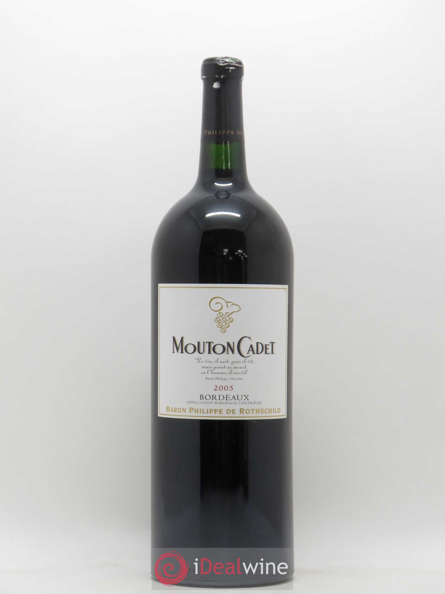 Château Mouton Cadet (sans prix de réserve) 2005 - Lot de 1 magnum - 0