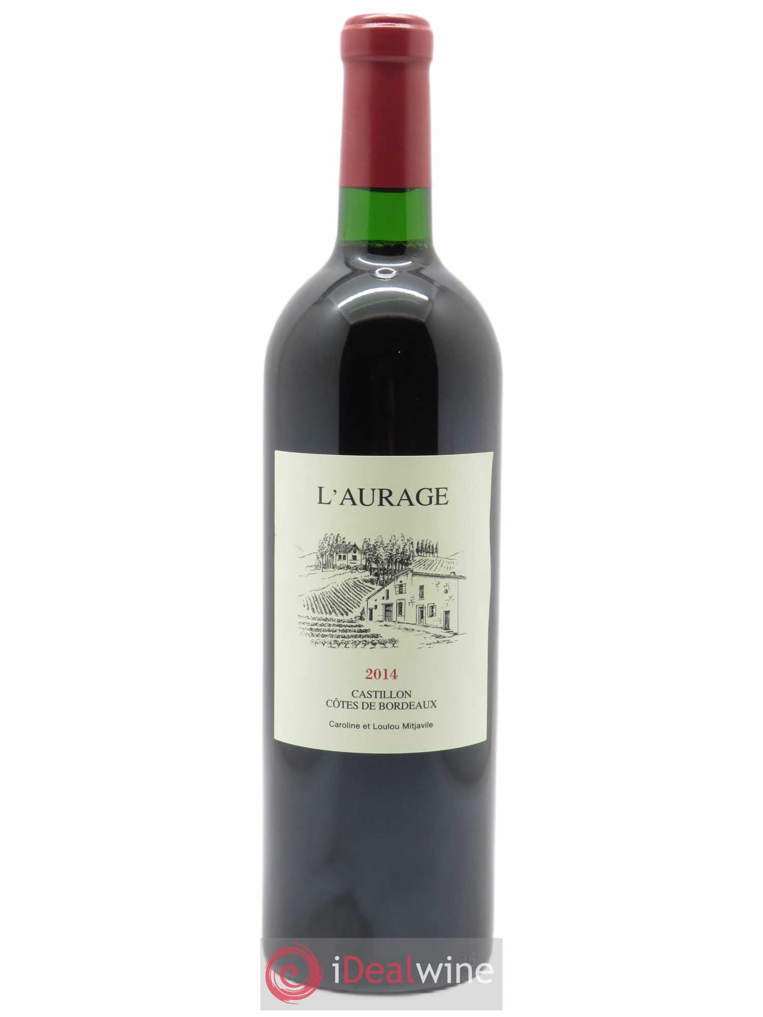 L'Aurage (CBO à partir de 12 bts) 2014 - Lot de 1 bouteille - 0