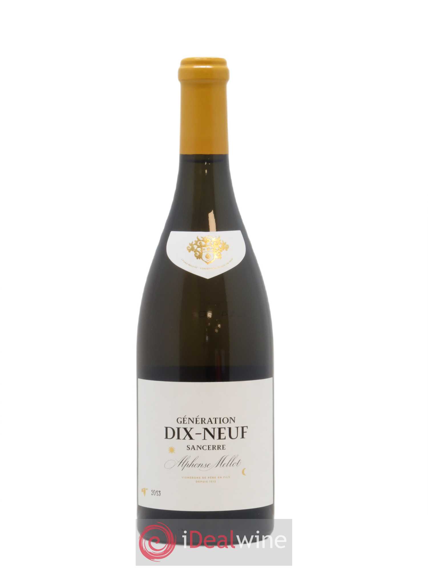 Sancerre Génération XIX Alphonse Mellot 2013 - Posten von 1 Flasche - 0