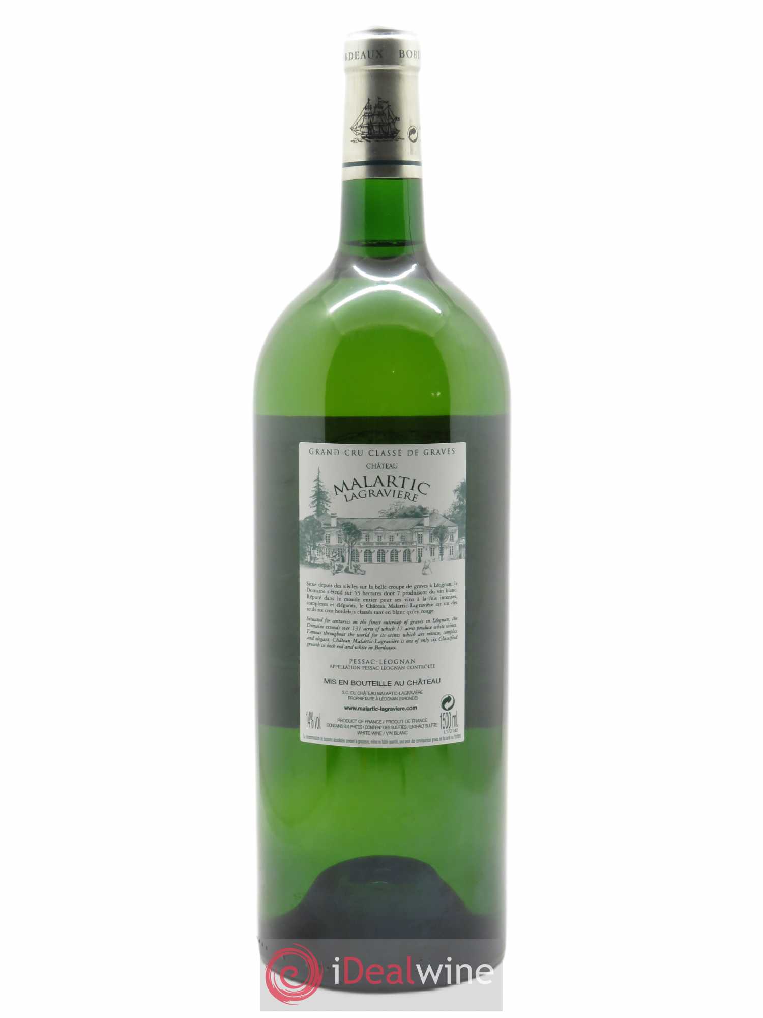Château Malartic-Lagravière Cru Classé de Graves 2014 - Lot de 1 magnum - 1