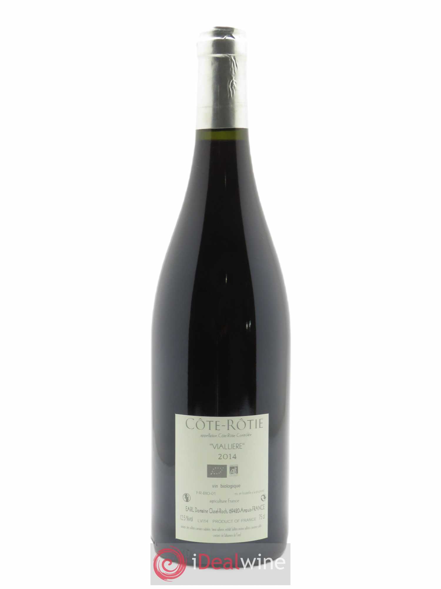 Côte-Rôtie Viallière Clusel-Roch 2014 - Lot de 1 bouteille - 1