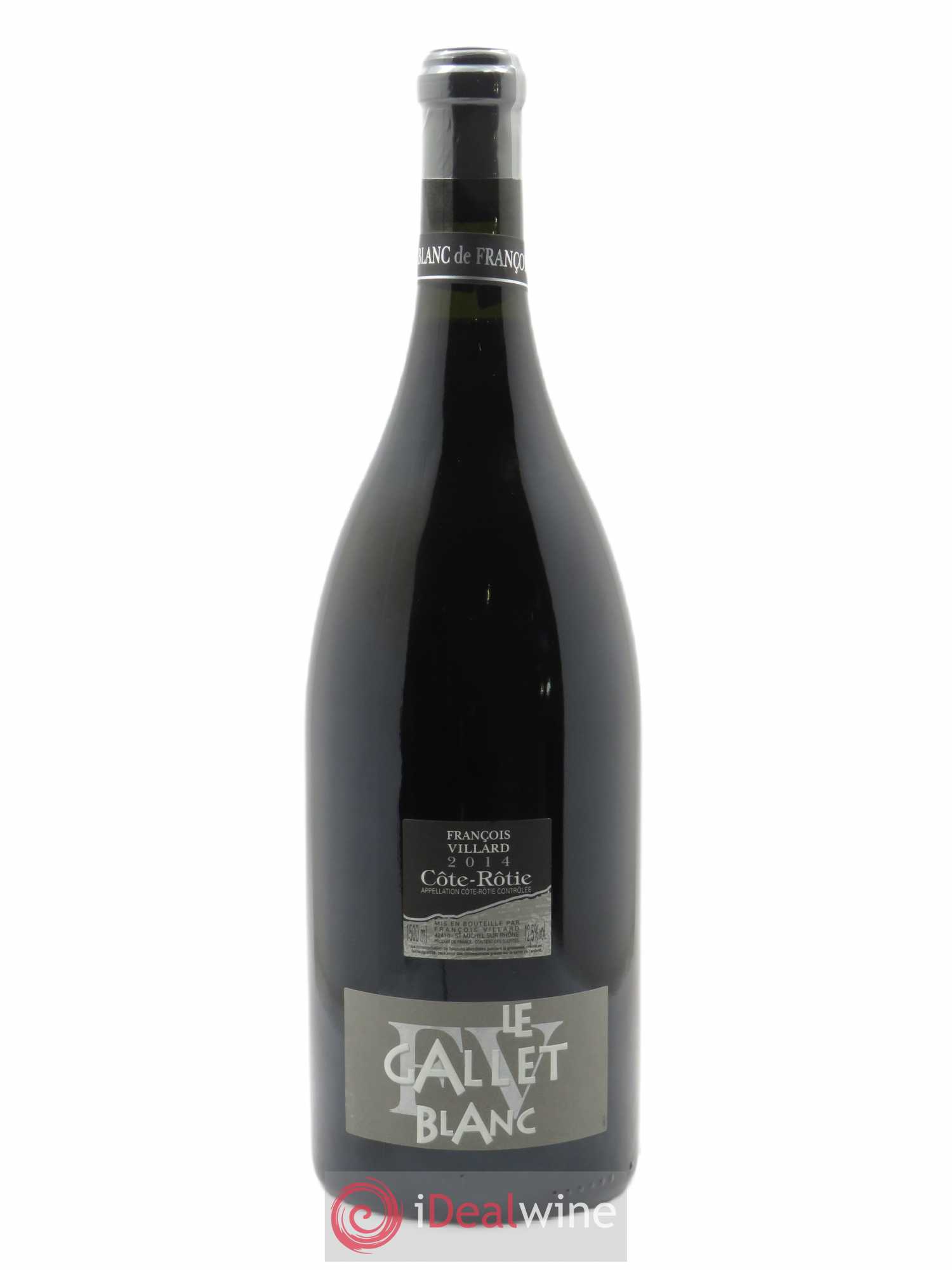 Côte-Rôtie Le Gallet Blanc François Villard 2014 - Lot de 1 magnum - 0