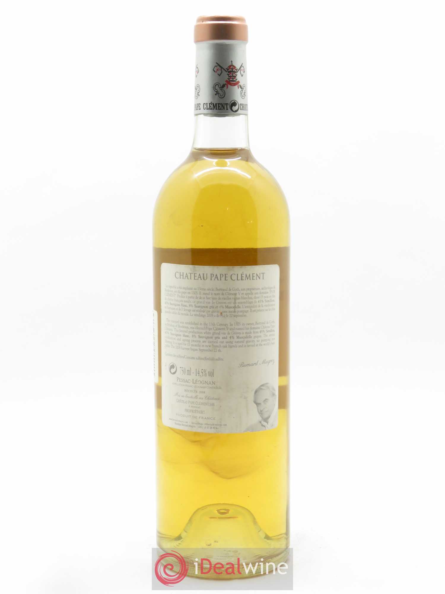 Château Pape Clément 2008 - Lot de 1 bouteille - 1
