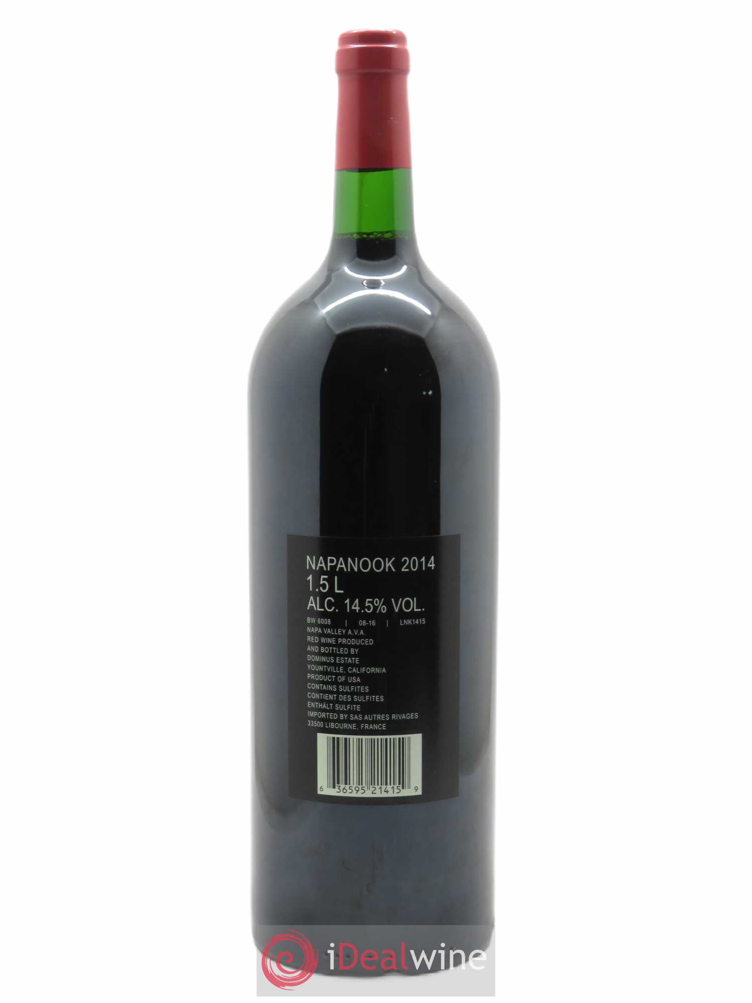 Napa Valley Dominus Estate Napanook Christian Moueix 2014 - Lot de 1 magnum - 1