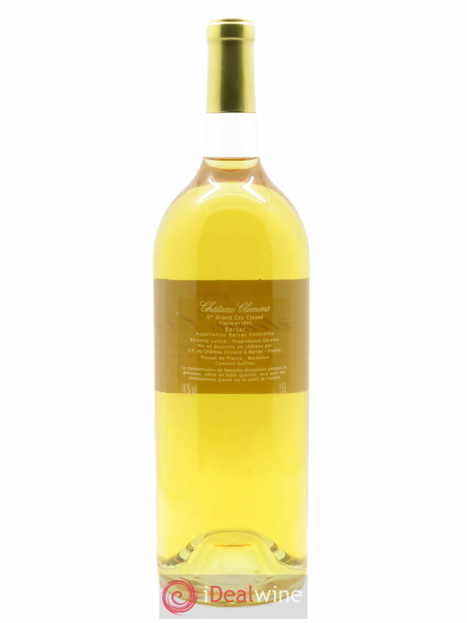 Château Climens 1er Grand Cru Classé 2015 - Lotto di 1 magnum - 1