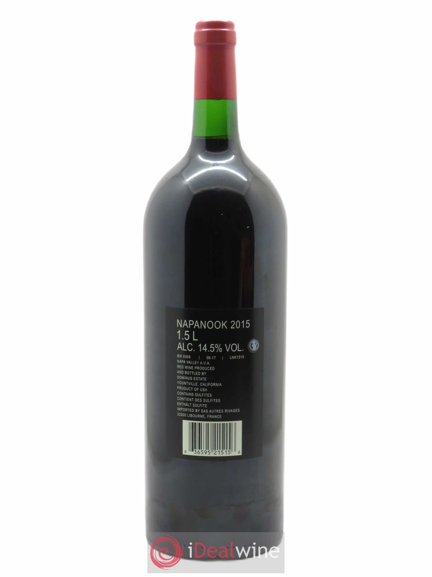 Napa Valley Dominus Estate Napanook Christian Moueix 2015 - Lot de 1 magnum - 1