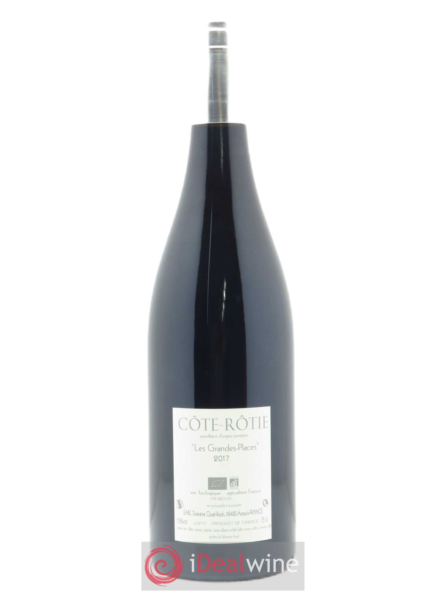 Côte-Rôtie Les Grandes Places Clusel-Roch 2017 - Lot de 1 bouteille - 1