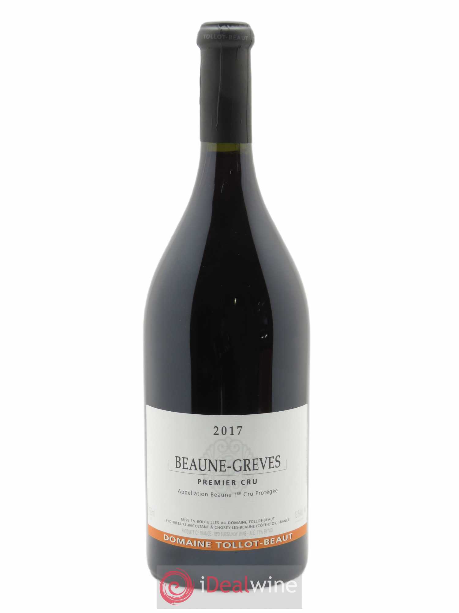 Beaune 1er Cru Grèves Tollot Beaut (Domaine) 2017 - Lot de 1 bouteille - 0