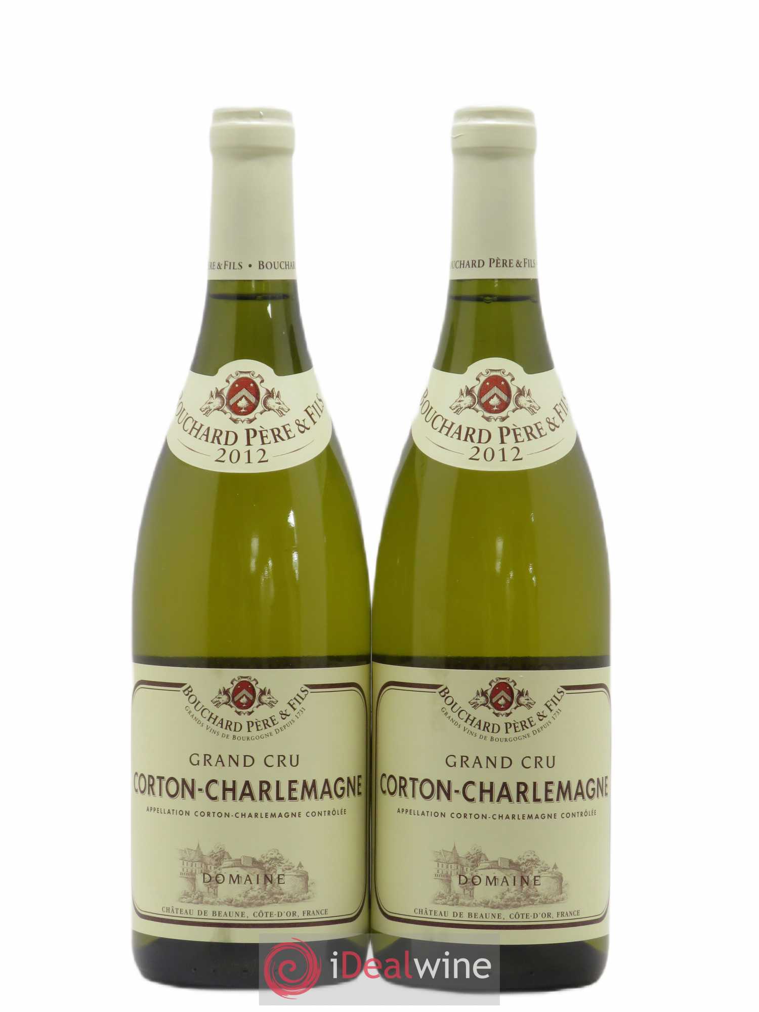 Corton-Charlemagne Grand Cru Bouchard Père & Fils 2012 - Lot de 2 bouteilles - 0