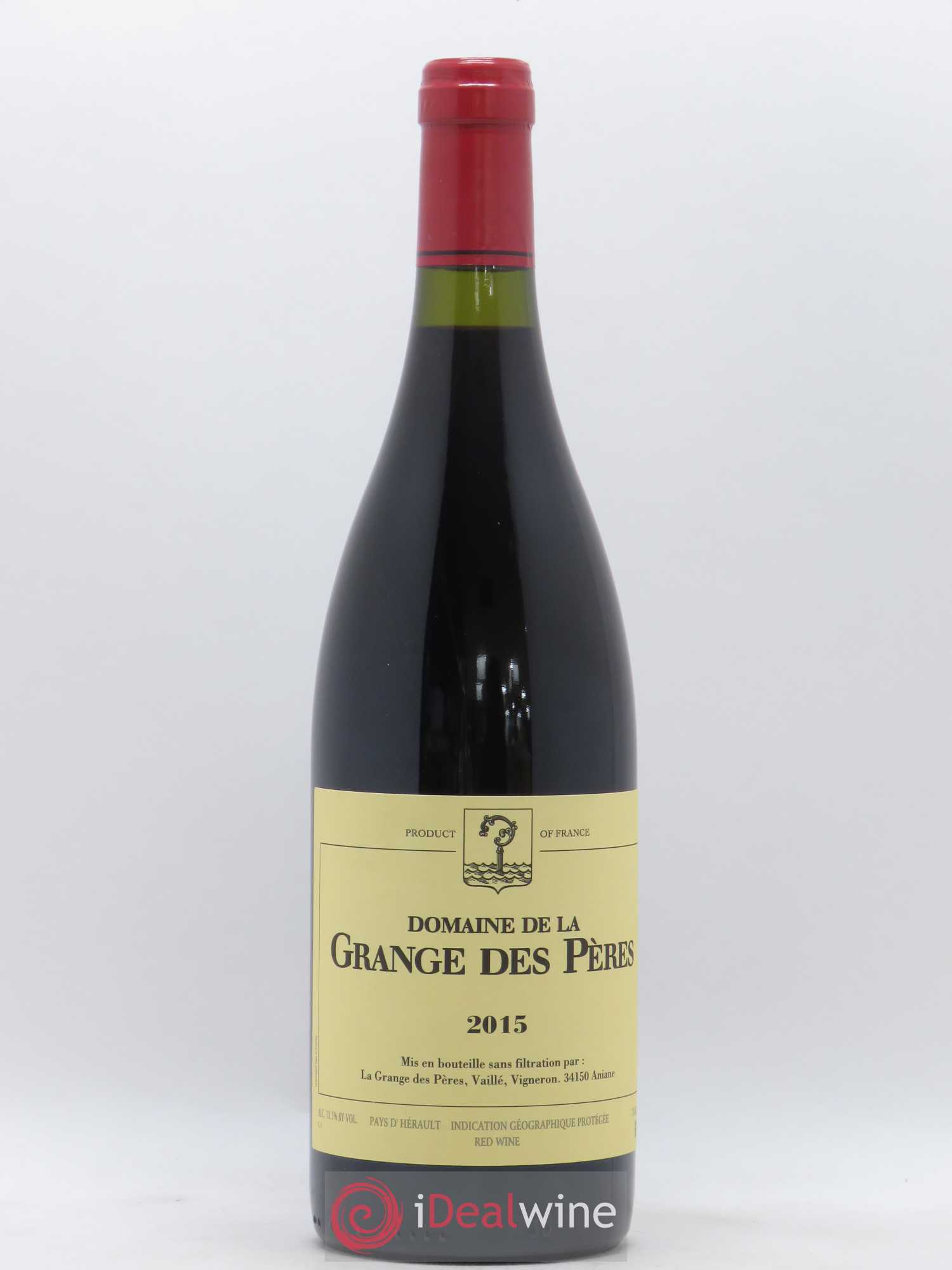 Pays d'Hérault Grange des Pères Laurent Vaillé 2015 - Lot de 1 bouteille - 0