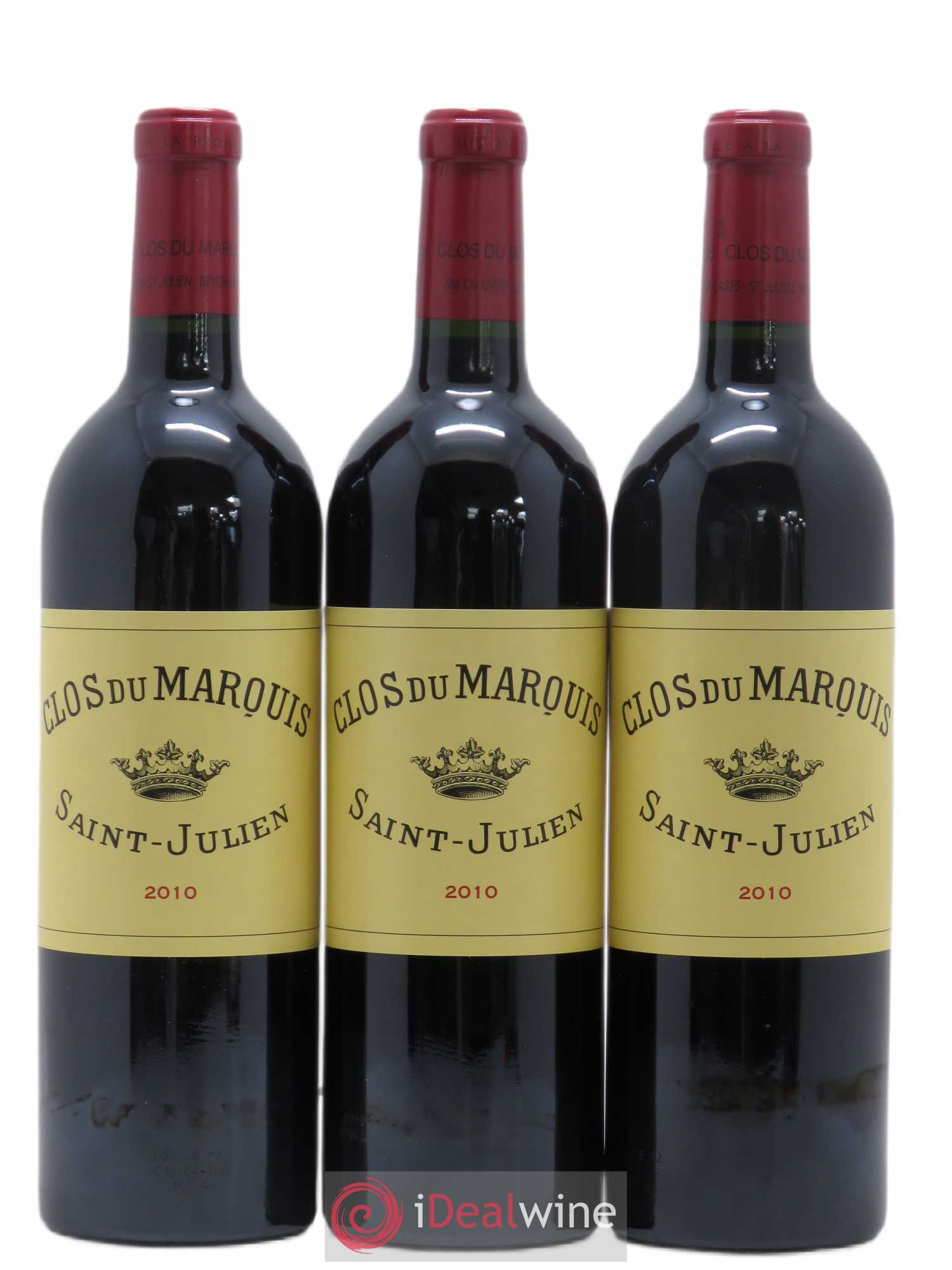 Clos du Marquis 2010 - Lot de 3 bouteilles - 0