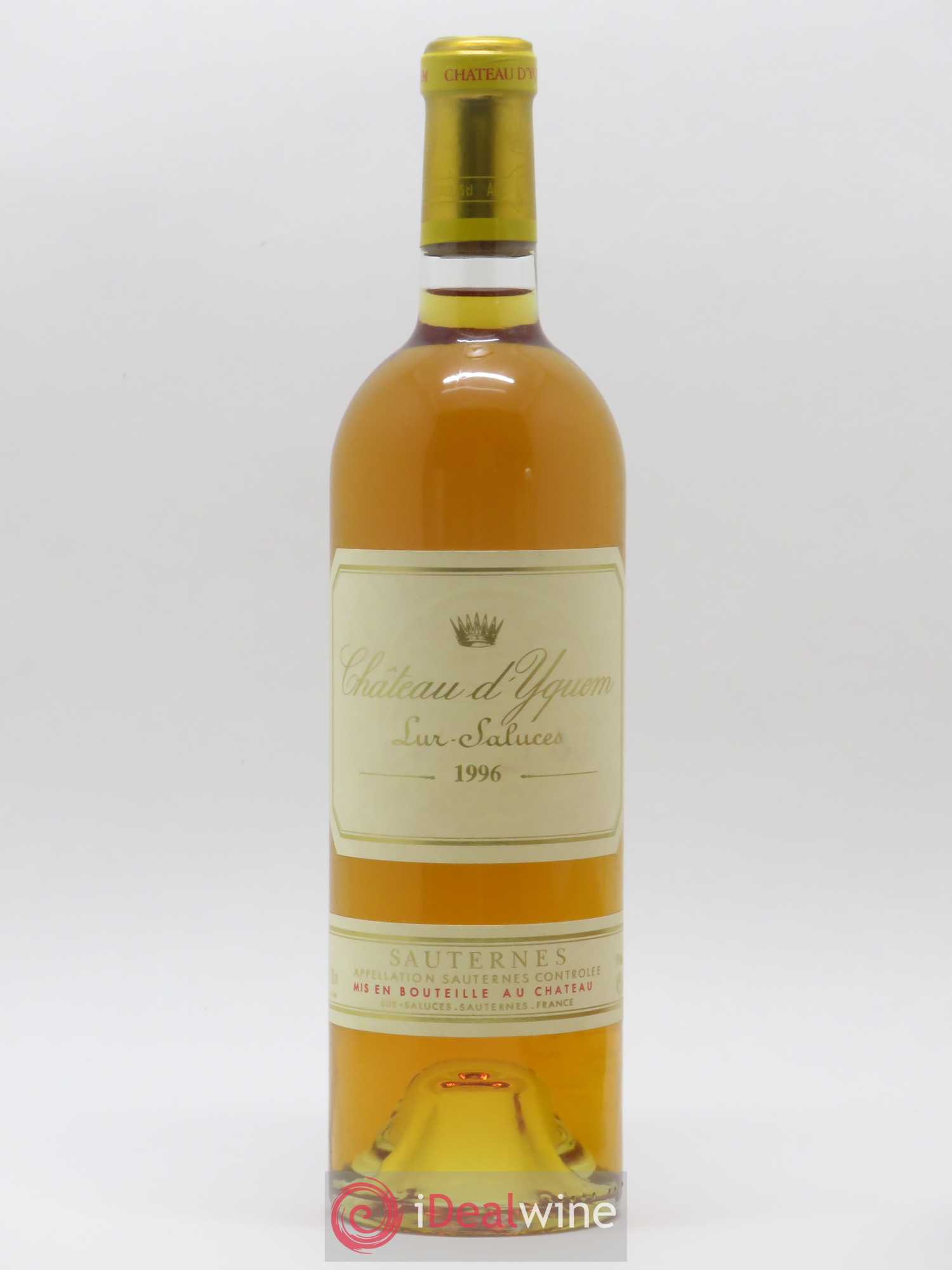 Château d' Yquem 1er Cru Classé Supérieur 1996 - Lotto di 1 bottiglia - 0