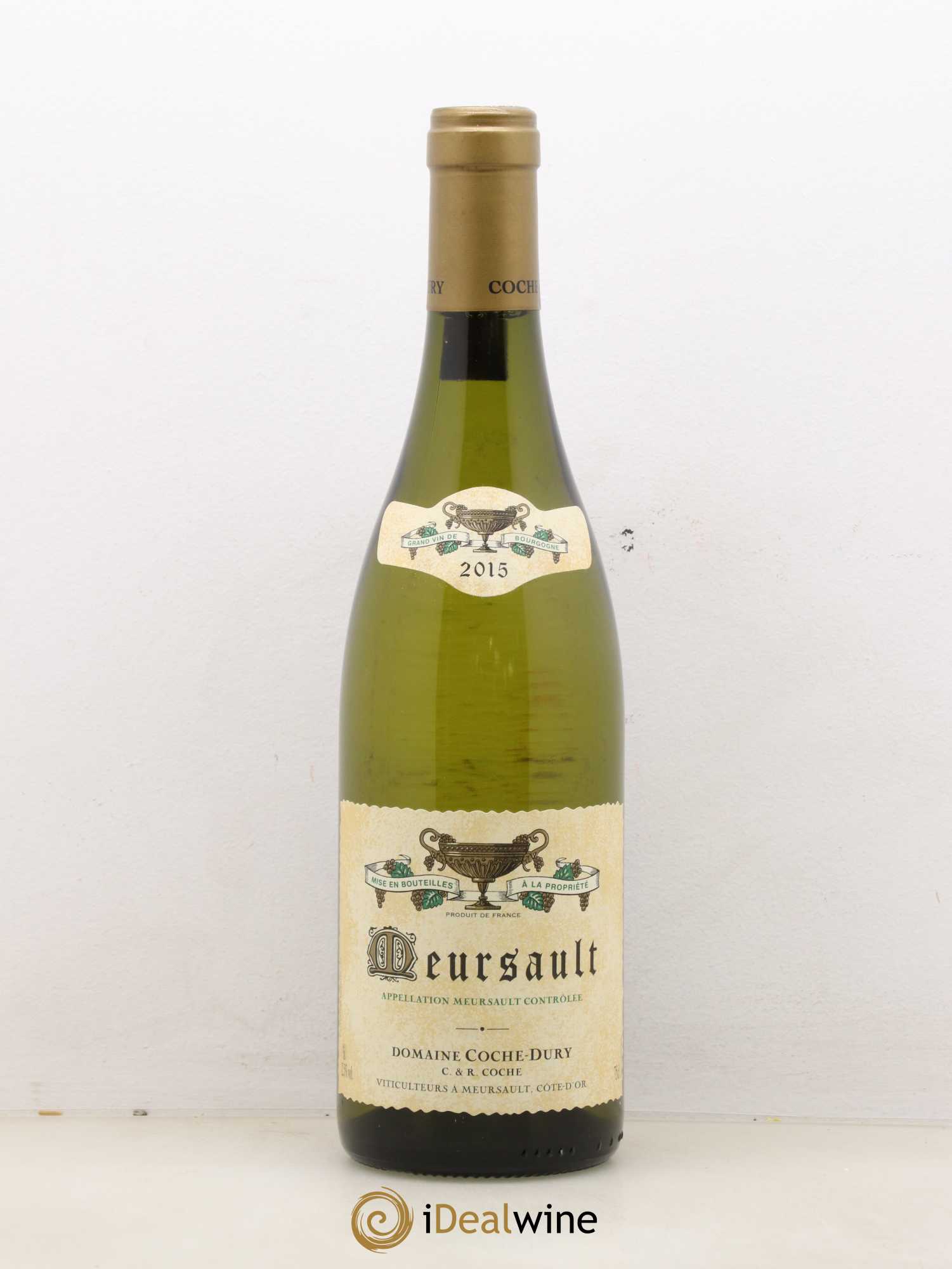 Meursault Coche Dury (Domaine) 2015 - Lot de 1 bouteille - 0