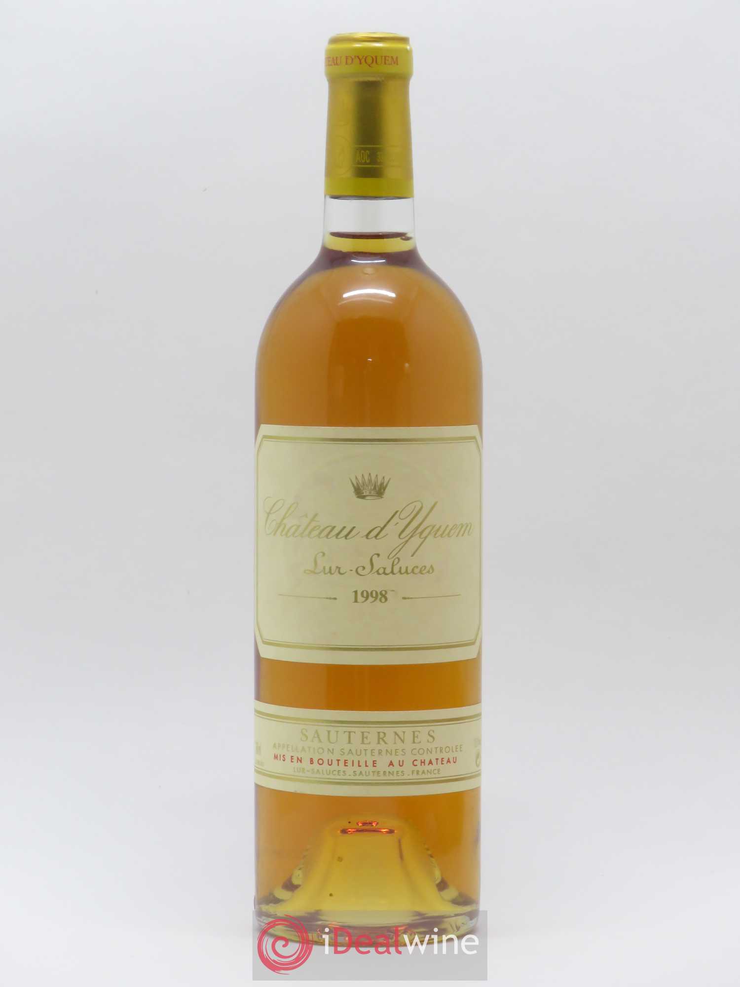 Château d' Yquem 1er Cru Classé Supérieur 1998 - Lotto di 1 bottiglia - 0