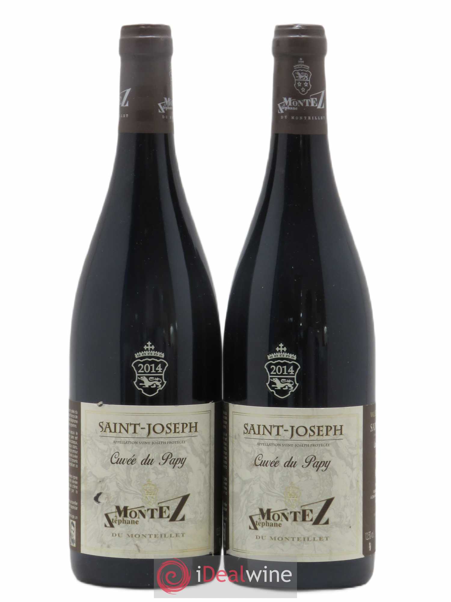 Saint-Joseph Cuvée du Papy Monteillet (Domaine du) - Stéphane Montez 2014 - Lot de 2 bouteilles - 0