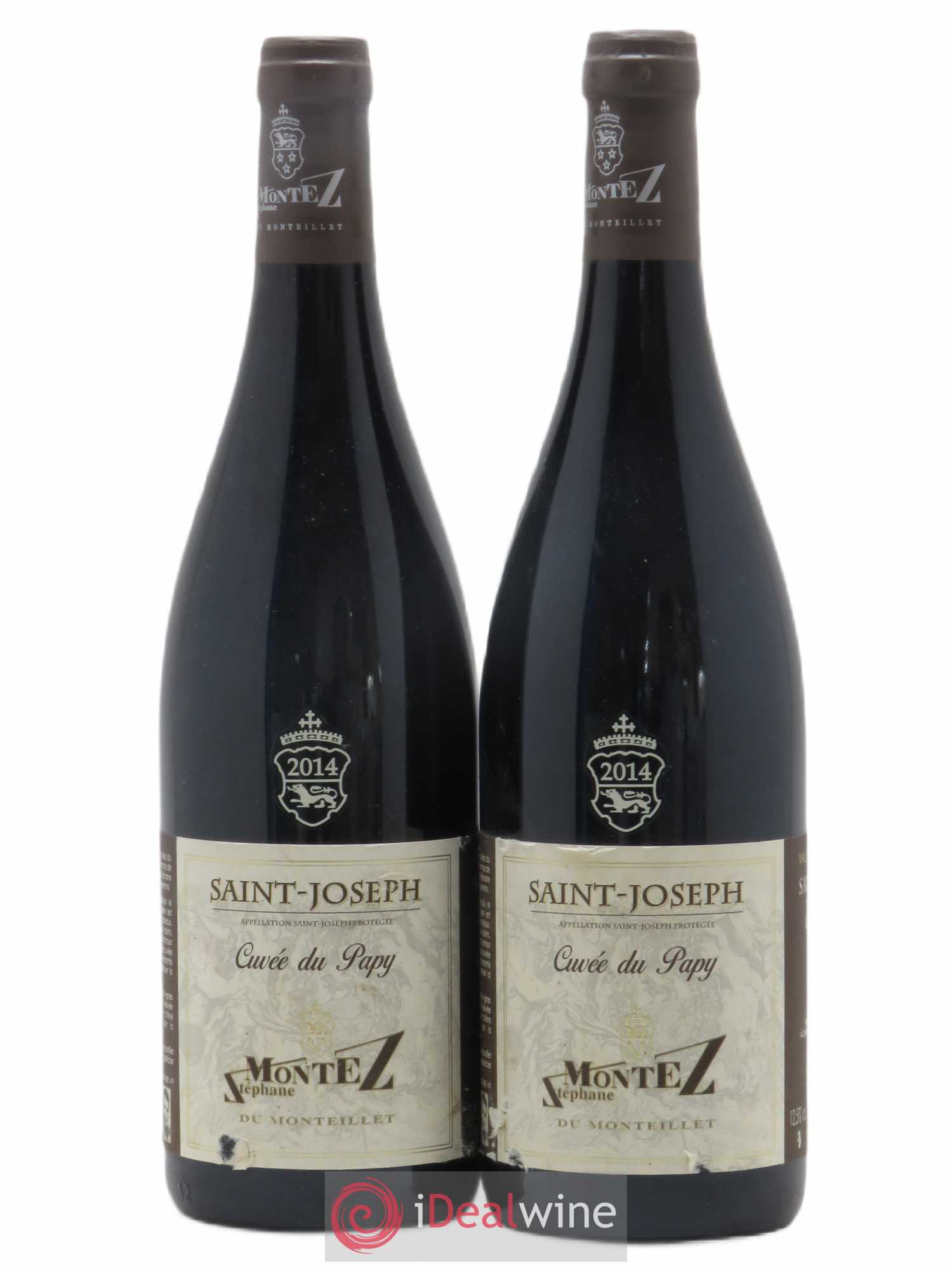 Saint-Joseph Cuvée du Papy Monteillet (Domaine du) - Stéphane Montez 2014 - Lot de 2 bouteilles - 0