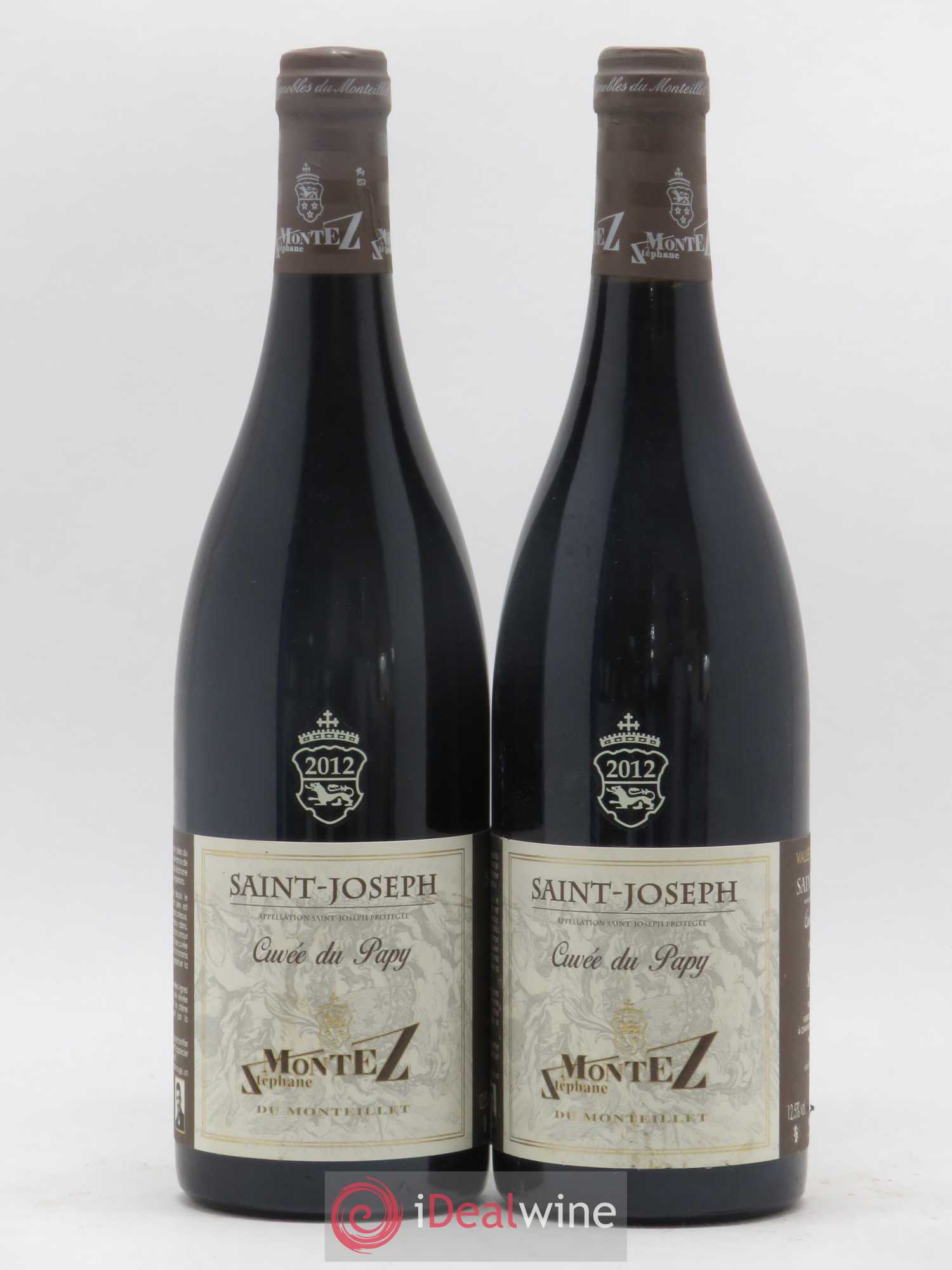 Saint-Joseph Cuvée du Papy Monteillet (Domaine du) - Stéphane Montez 2012 - Lot de 2 bouteilles - 0
